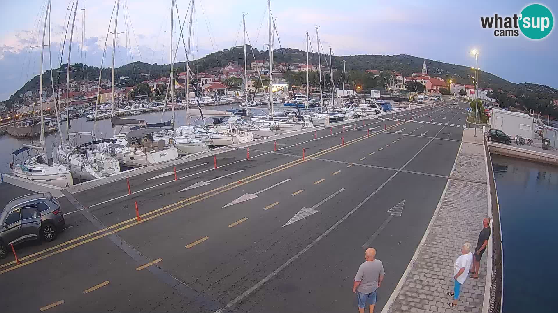 Dalmacia Tkon Transportar- webcams Croacia