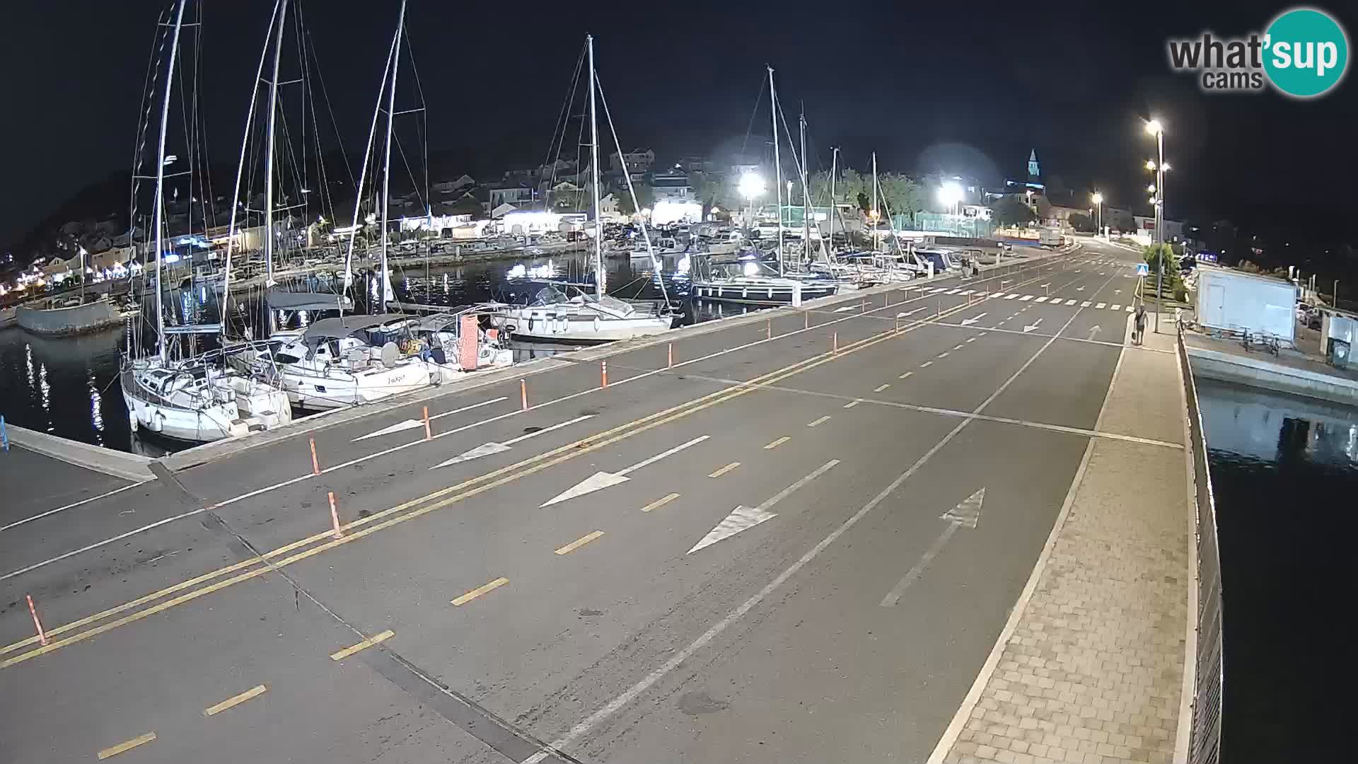 Dalmatia Tkon Ferry – webcams Croatia