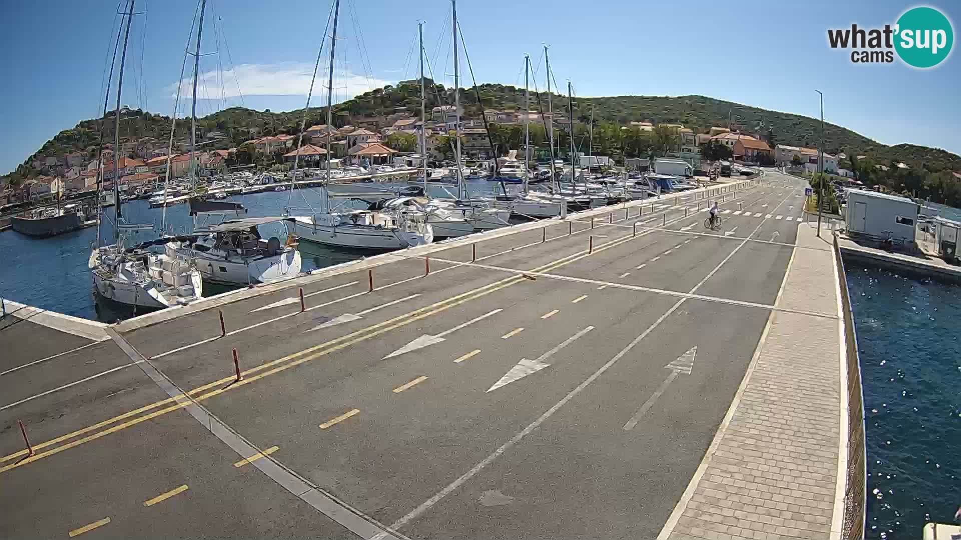 Dalmatia Tkon Ferry – webcams Croatia