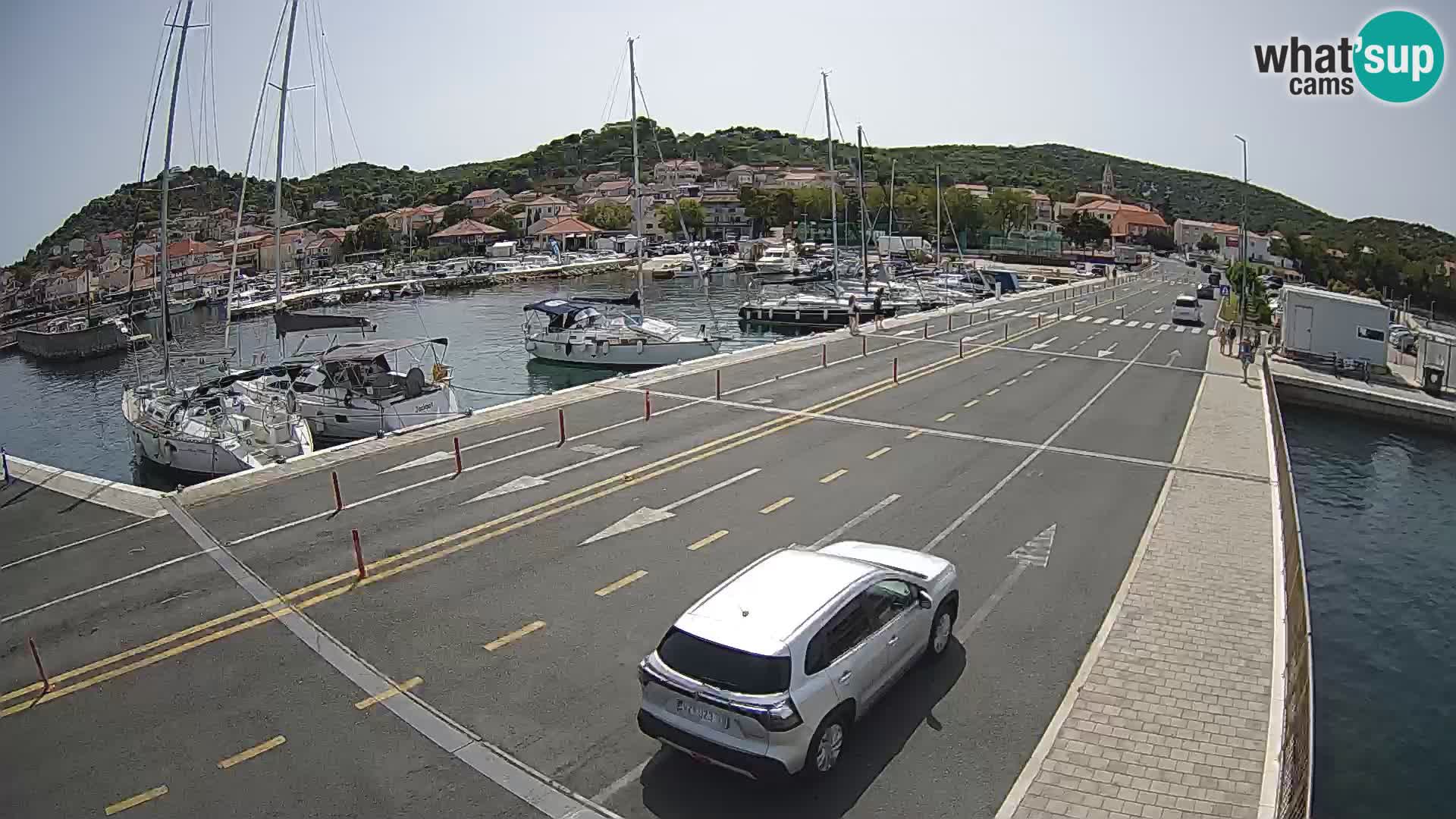 Dalmatia Tkon Ferry – webcams Croatia