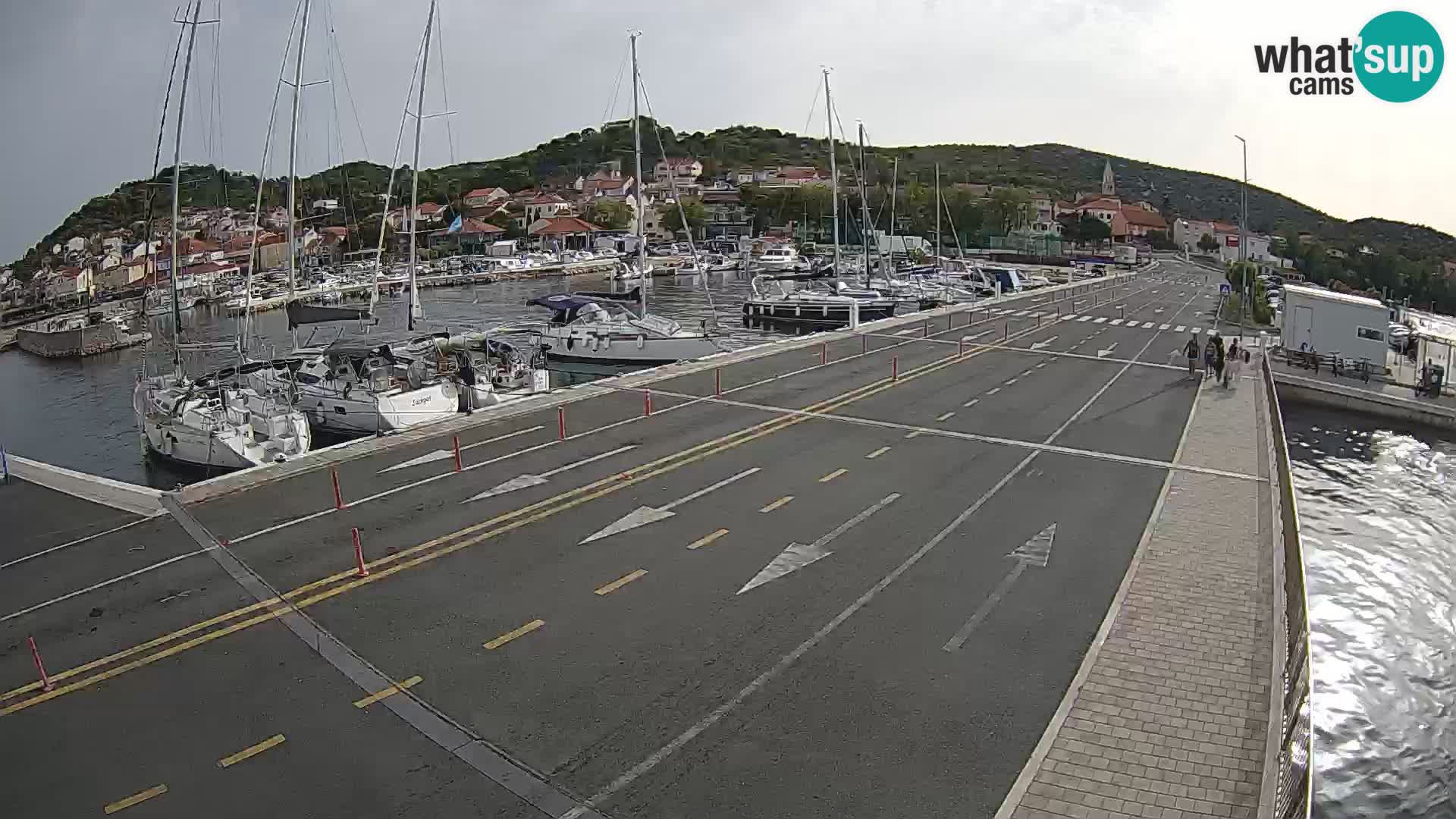Dalmacija Trajekt Tkon – spletne kamere Hrvaška