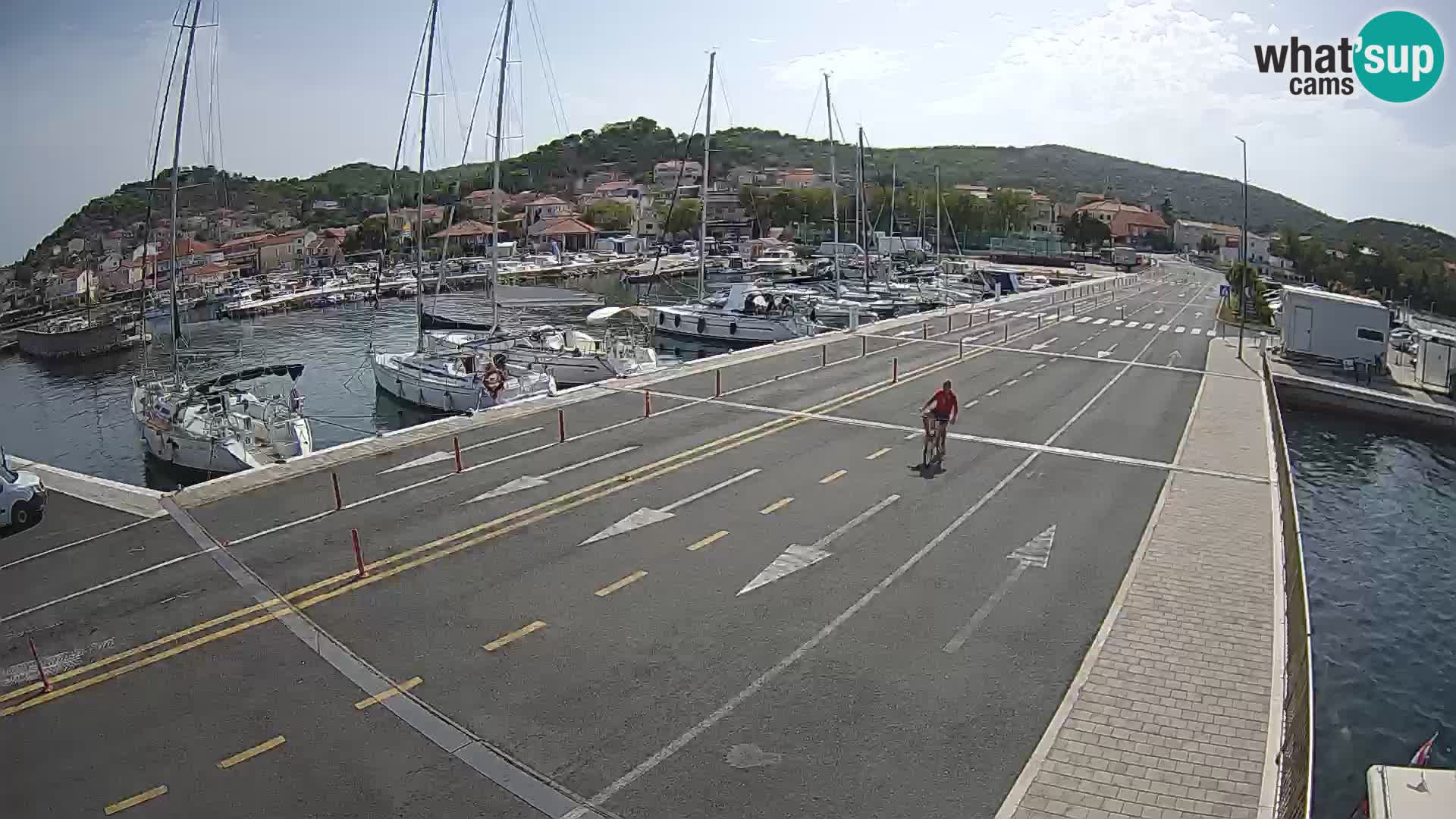 Dalmatia Tkon Ferry – webcams Croatia