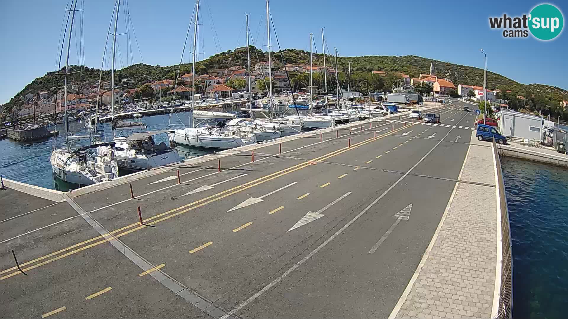 Dalmatia Tkon Ferry – webcams Croatia