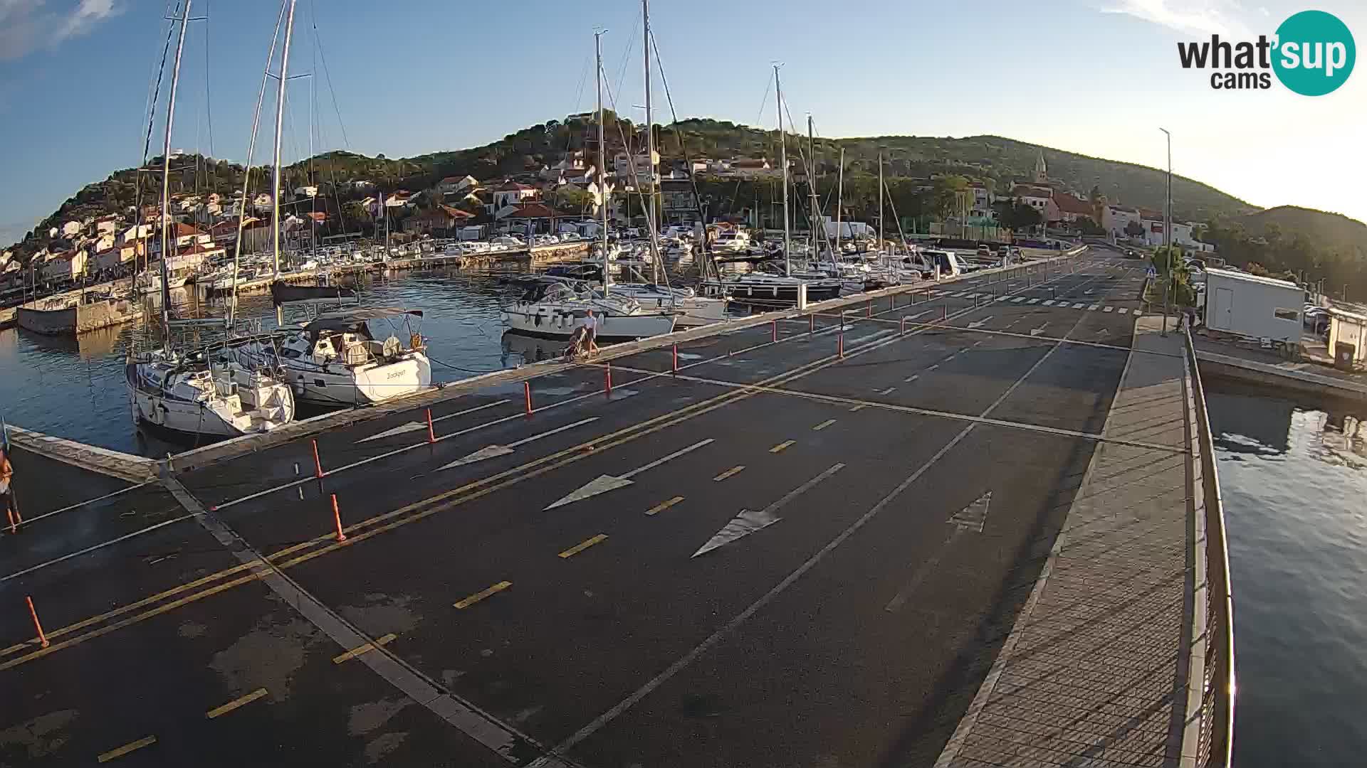 Dalmatia Tkon Ferry – webcams Croatia