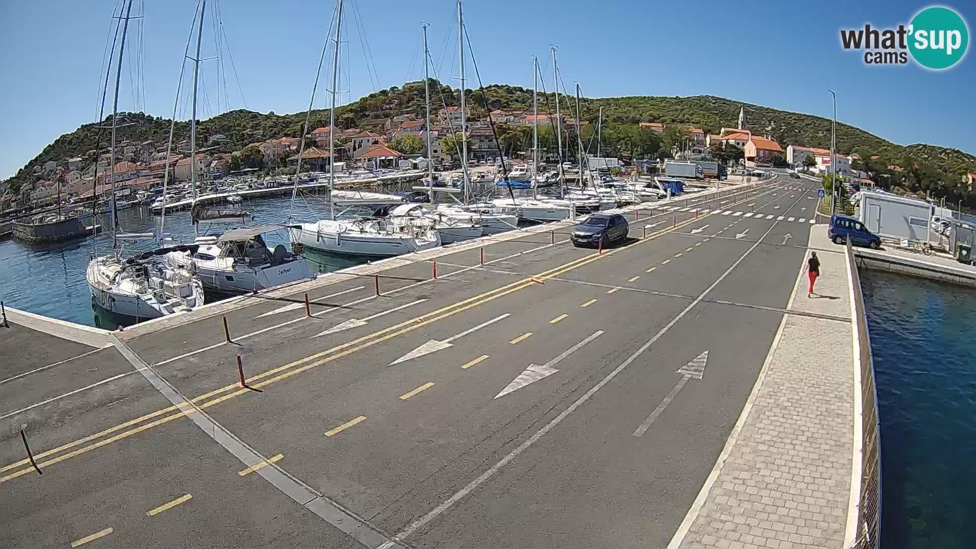 Dalmazia traghetto Tkon – webcam Croazia