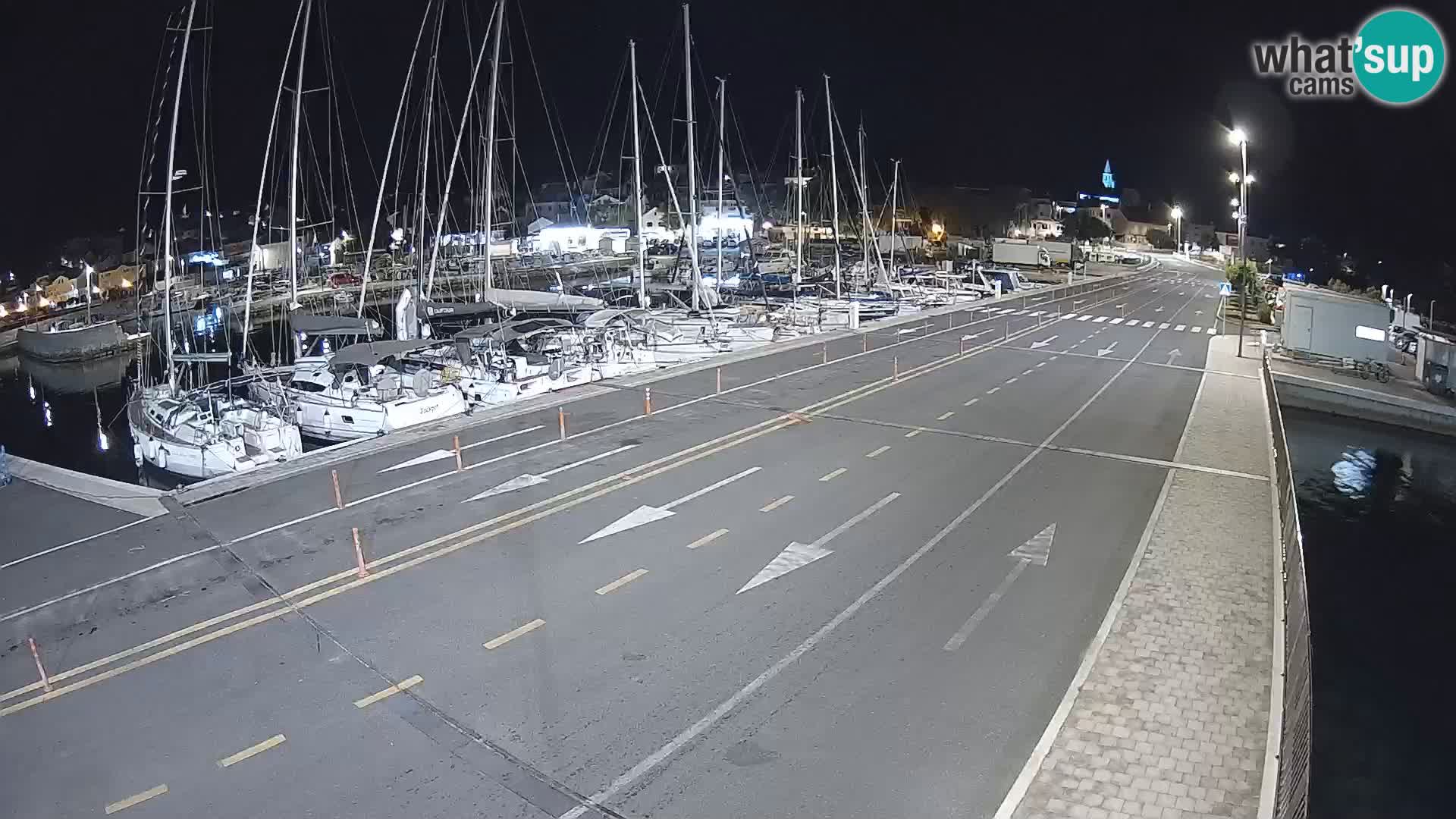 Dalmacia Tkon Transportar- webcams Croacia