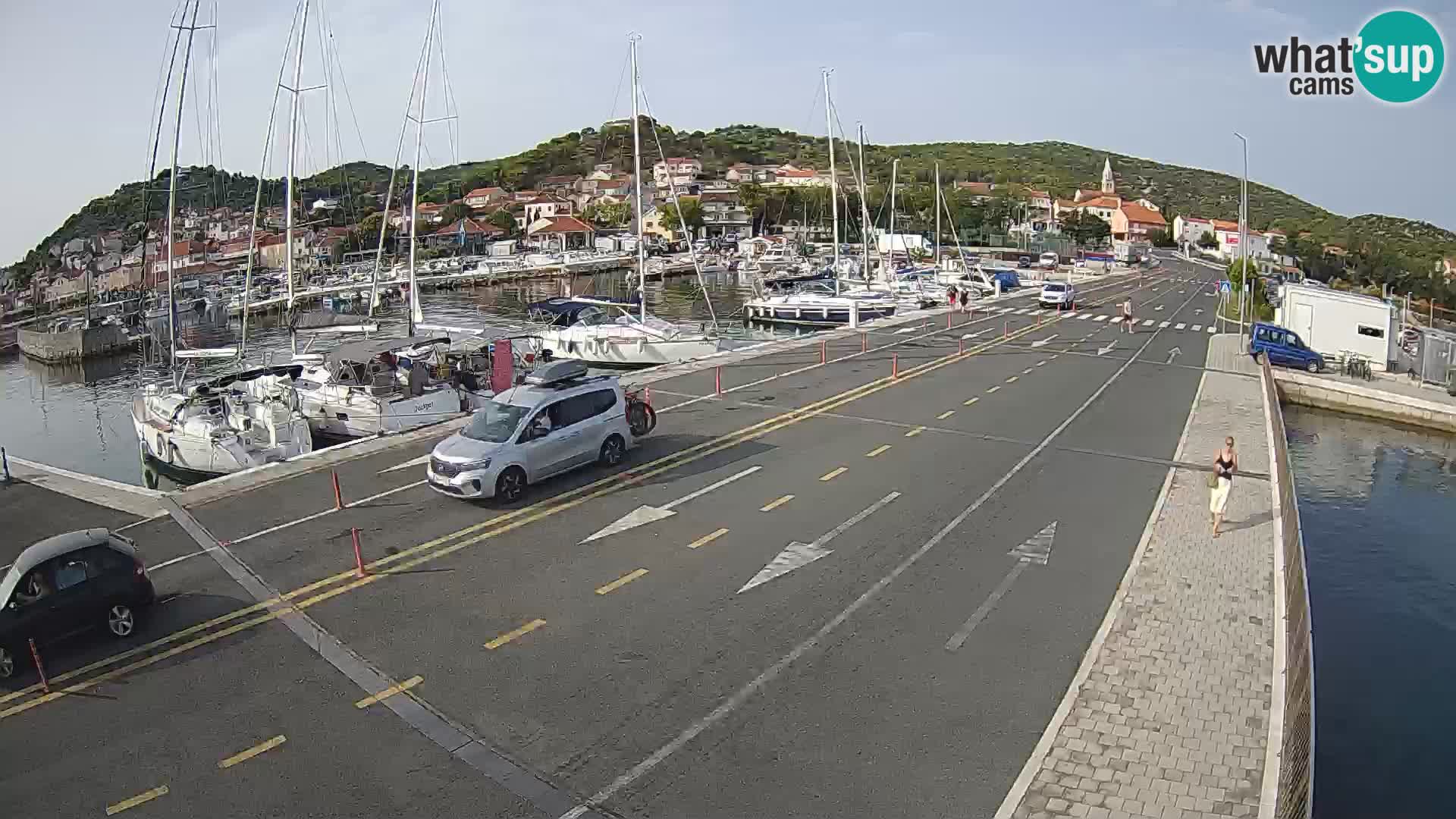 Dalmatia Tkon Ferry – webcams Croatia