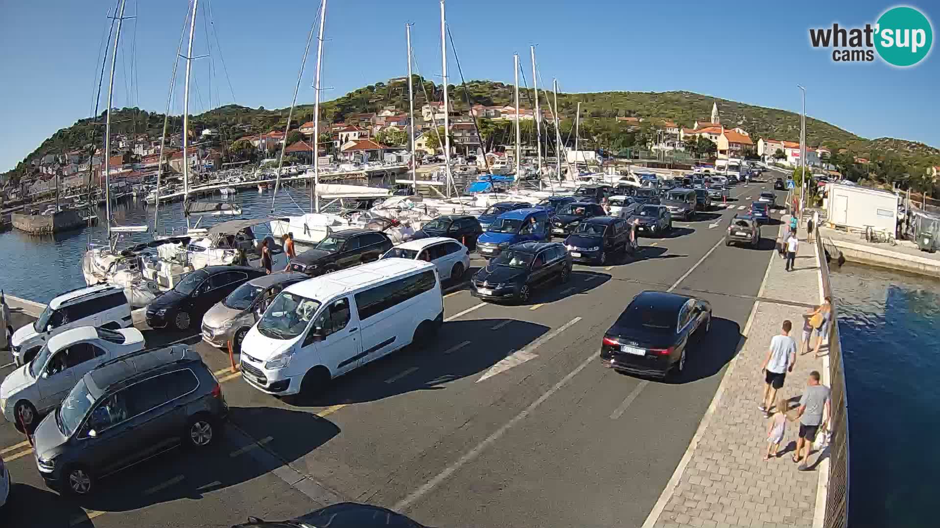 Dalmatia Tkon Ferry – webcams Croatia