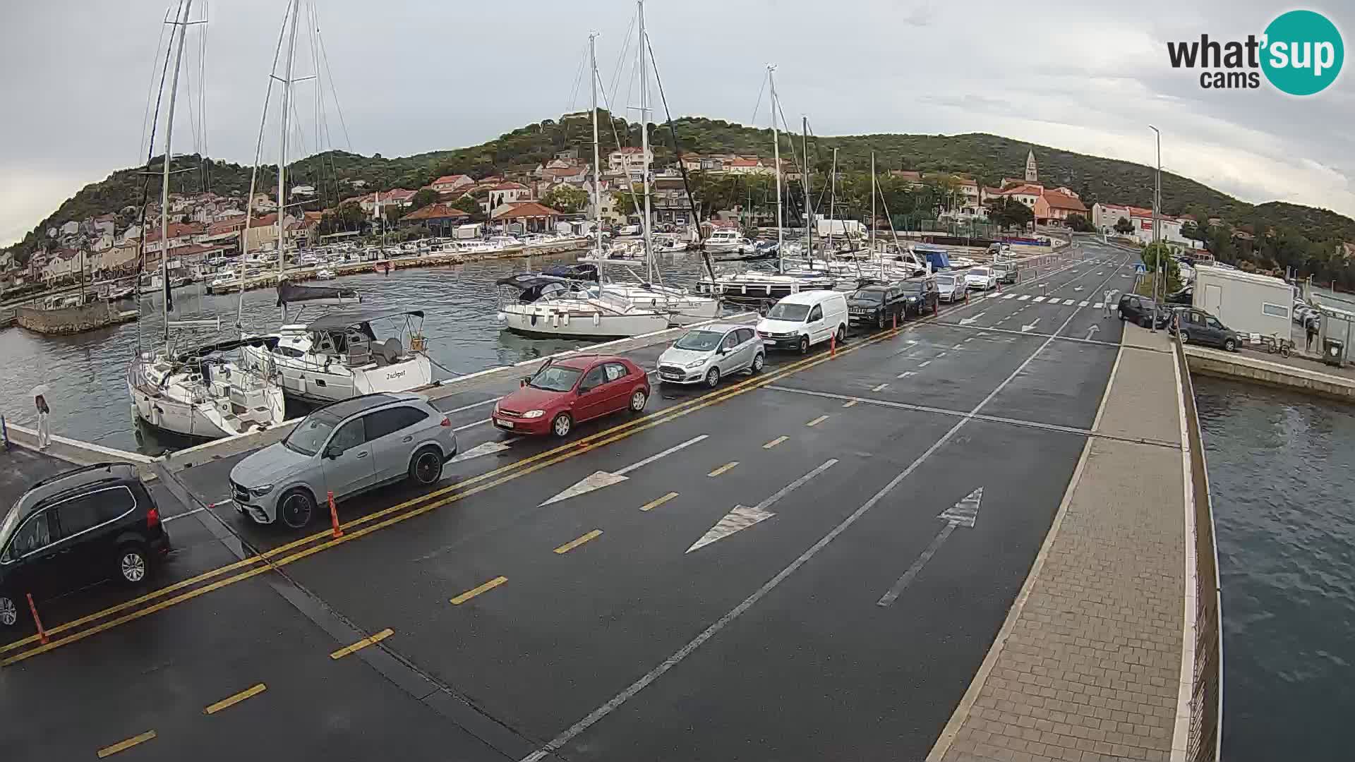Dalmazia traghetto Tkon – webcam Croazia