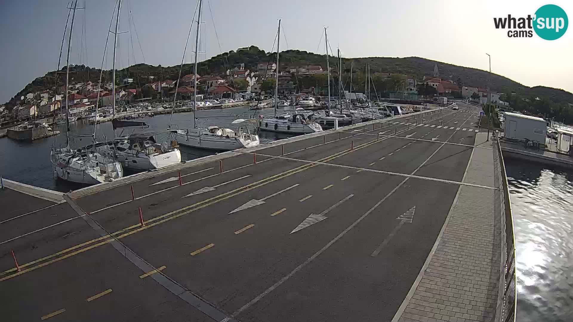Dalmazia traghetto Tkon – webcam Croazia