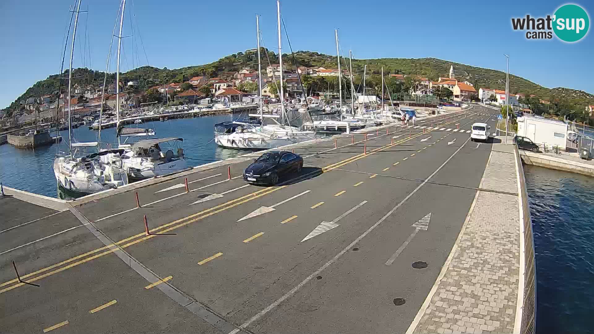 Dalmatien Tkon Fähre – Webcams Kroatien