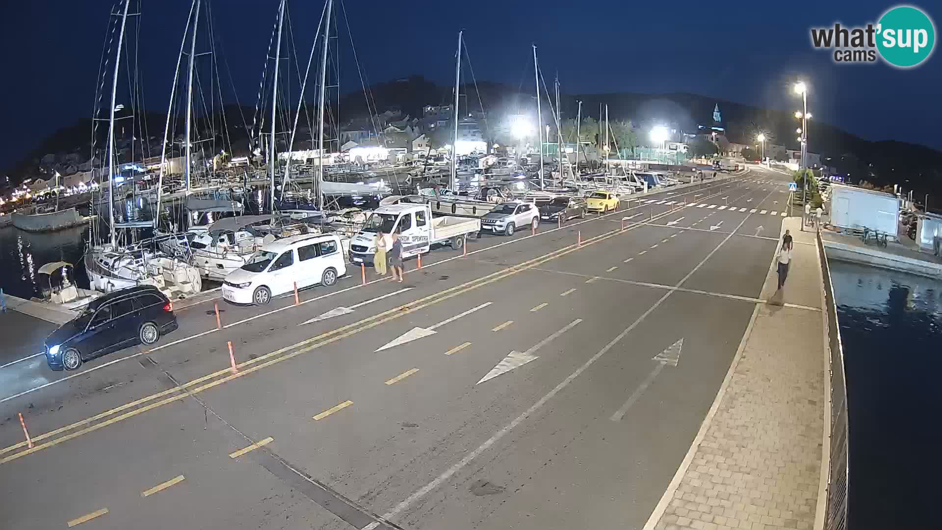Dalmacia Tkon Transportar- webcams Croacia