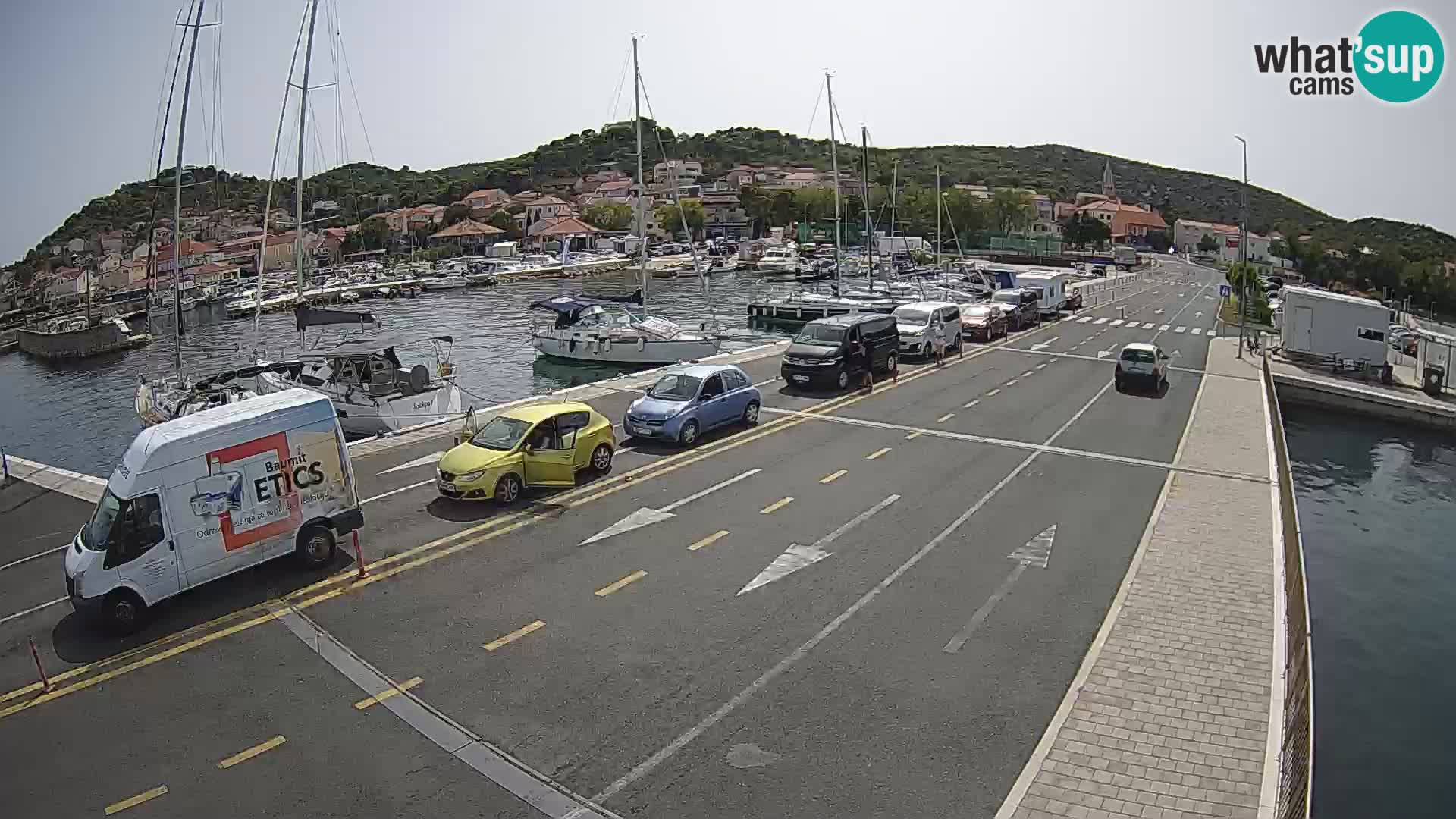 Dalmazia traghetto Tkon – webcam Croazia