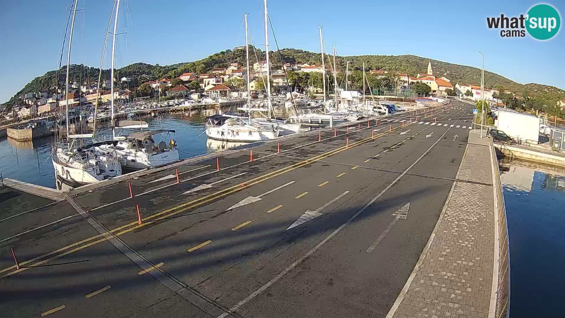 Dalmatien Tkon Fähre – Webcams Kroatien