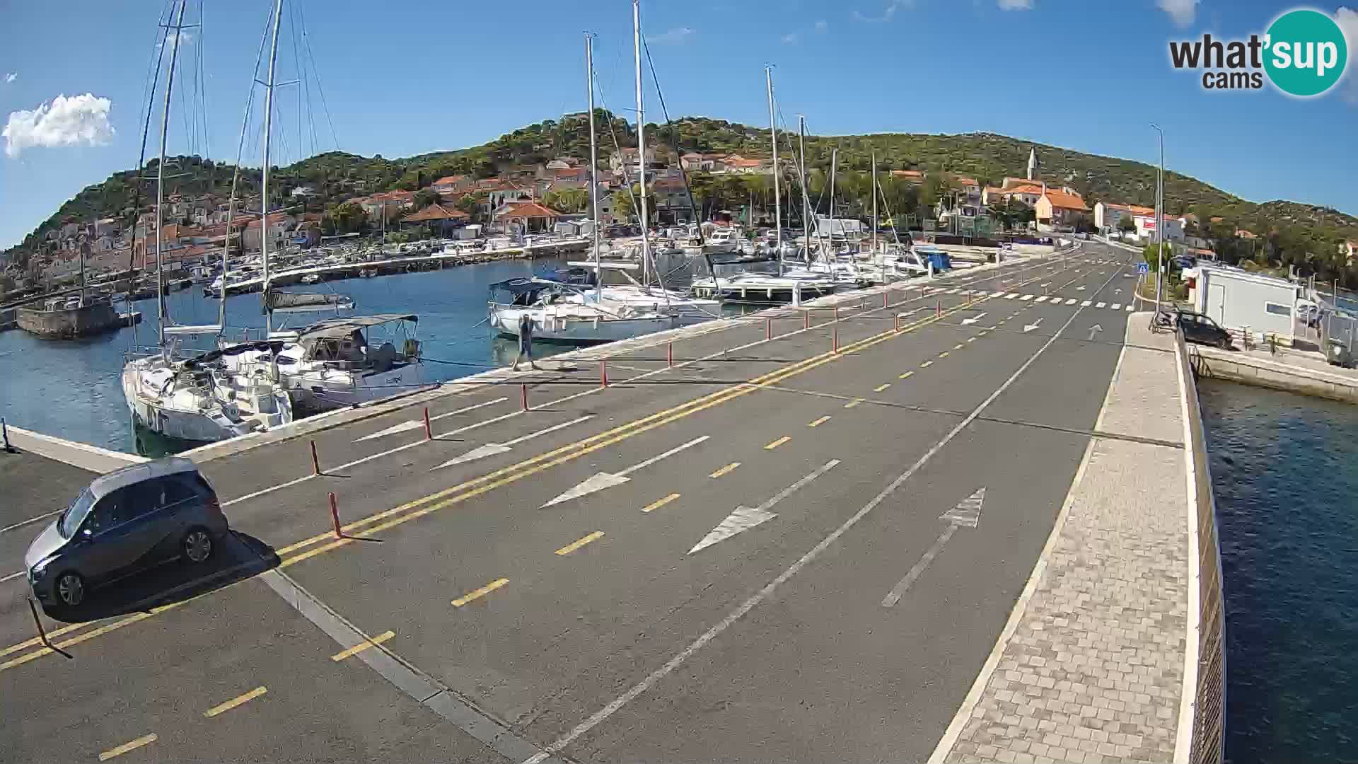 Dalmazia traghetto Tkon – webcam Croazia