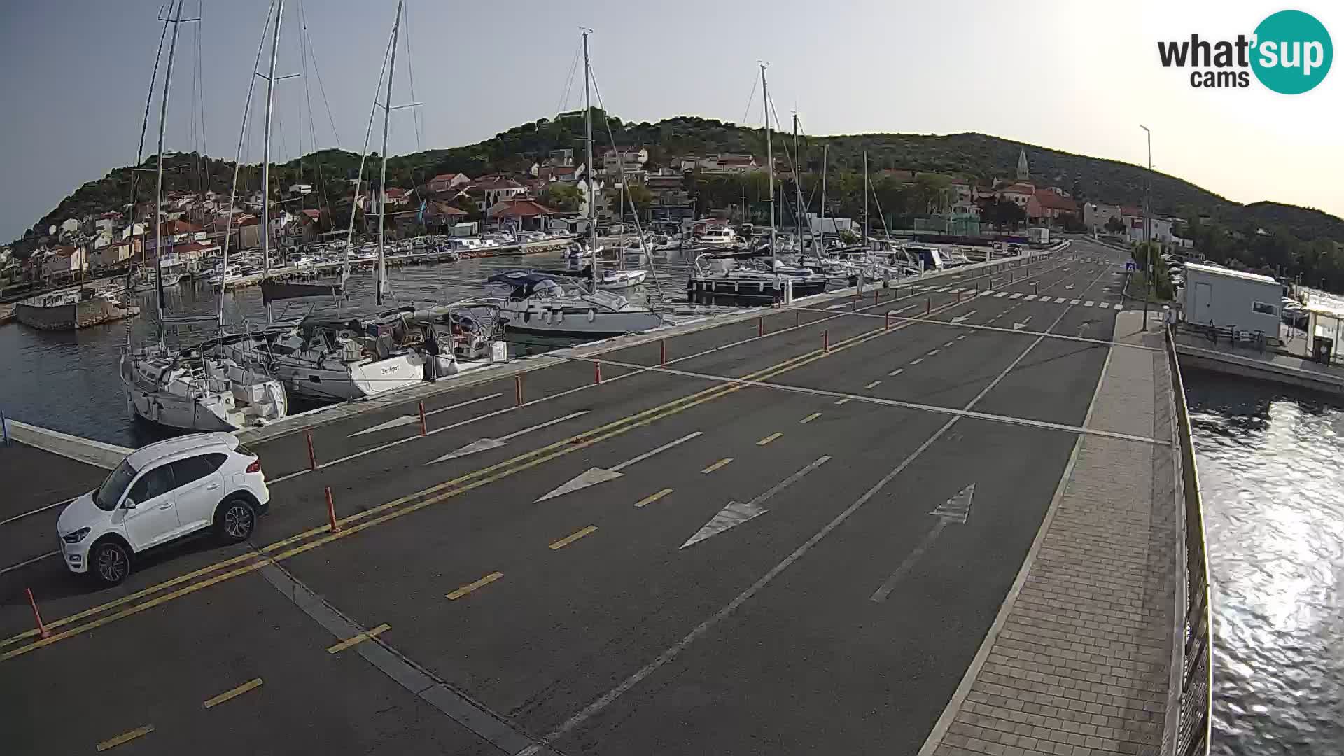 Dalmazia traghetto Tkon – webcam Croazia