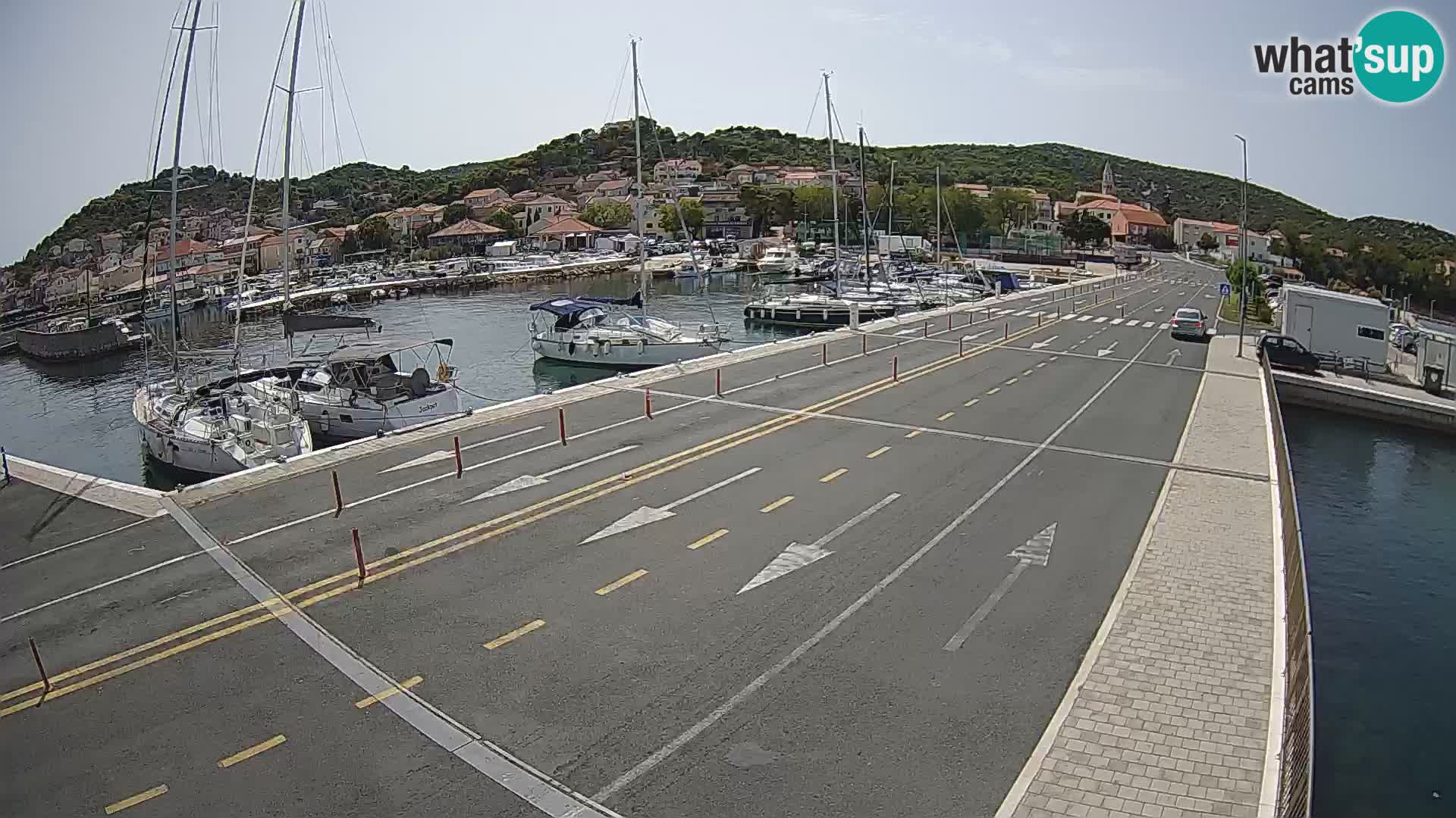 Dalmatia Tkon Ferry – webcams Croatia