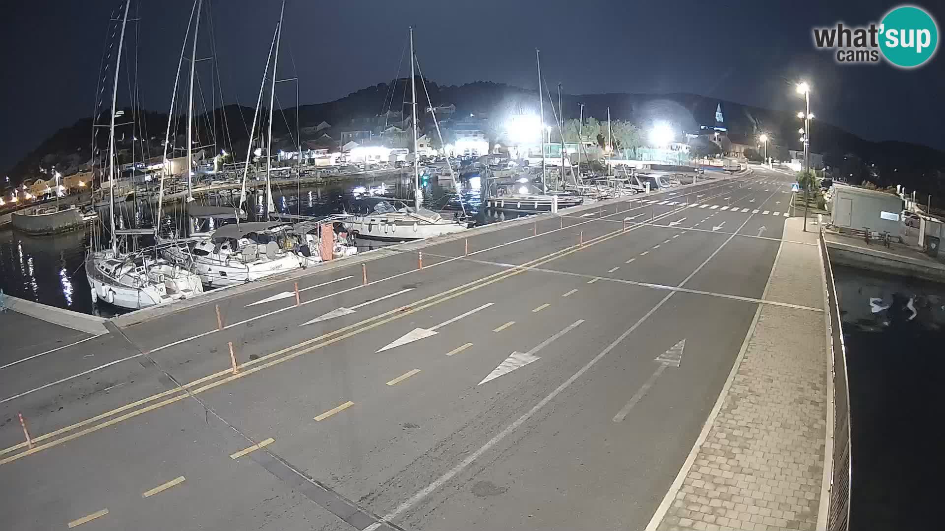 Dalmacia Tkon Transportar- webcams Croacia
