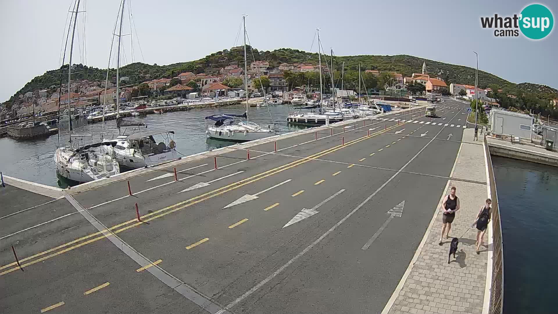 Dalmatien Tkon Fähre – Webcams Kroatien