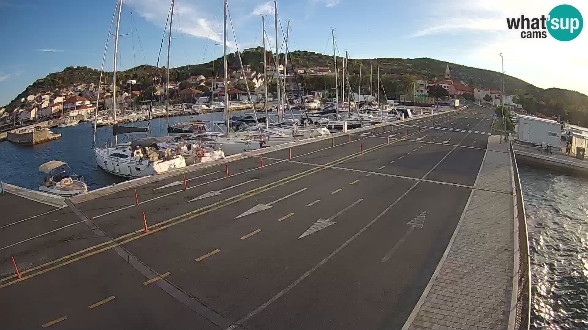 Dalmatia Tkon Ferry – webcams Croatia