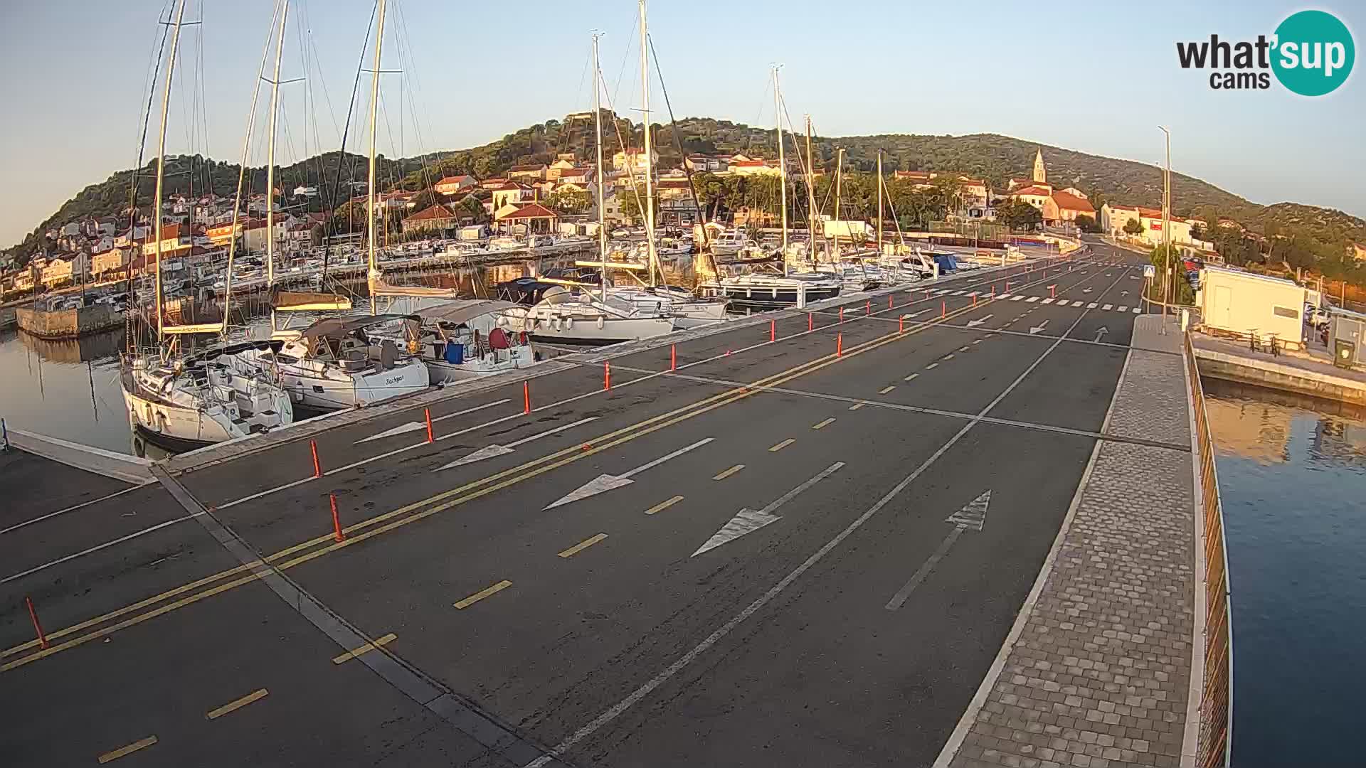 Dalmazia traghetto Tkon – webcam Croazia