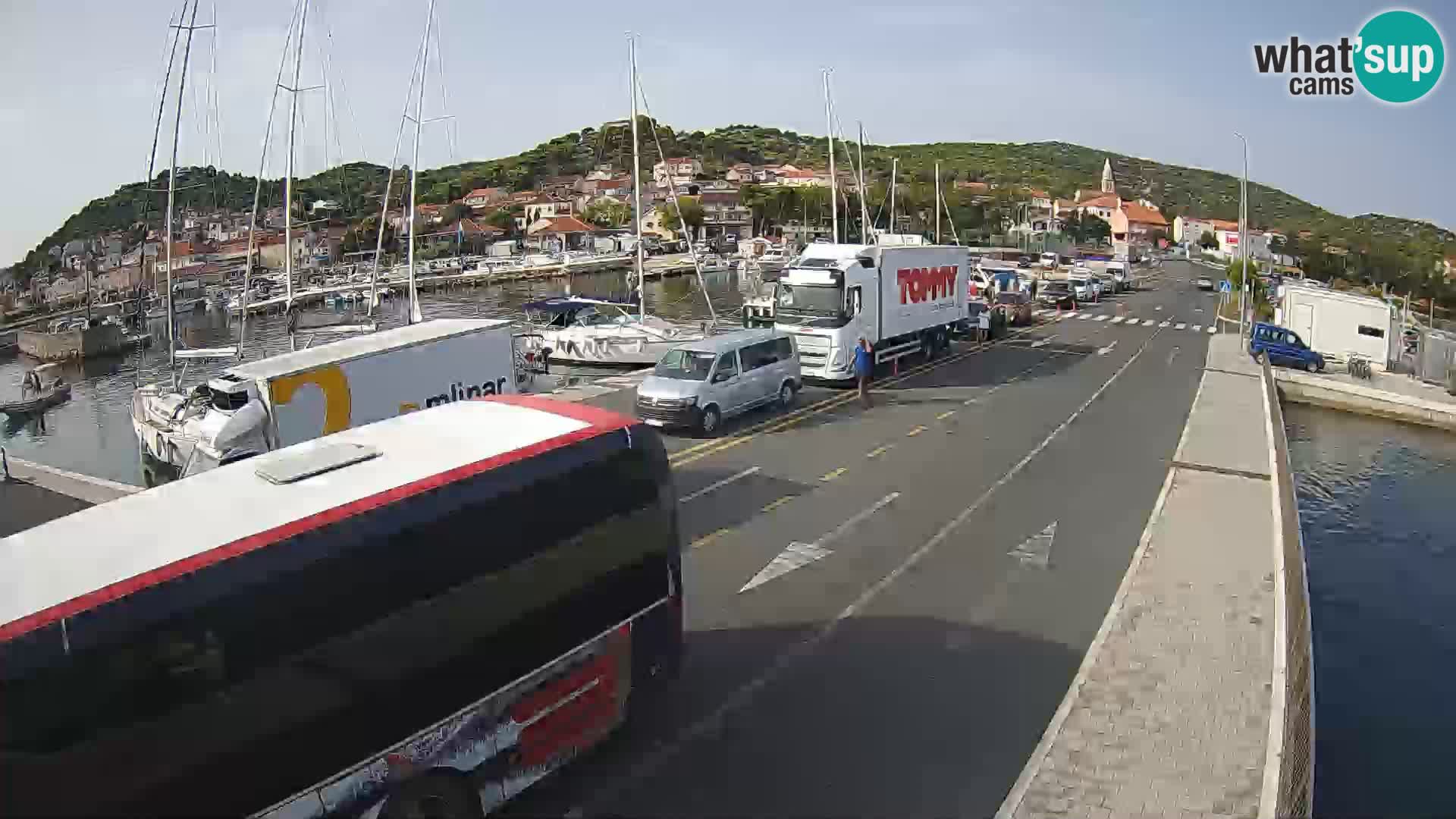 Dalmatia Tkon Ferry – webcams Croatia