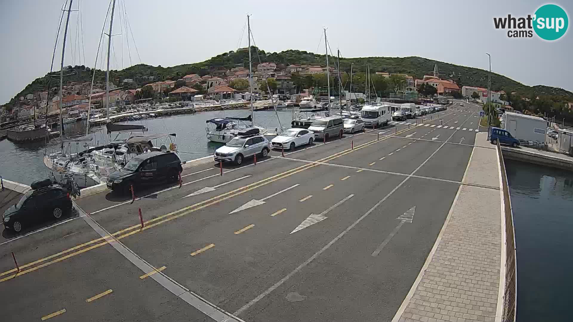 Dalmacia Tkon Transportar- webcams Croacia
