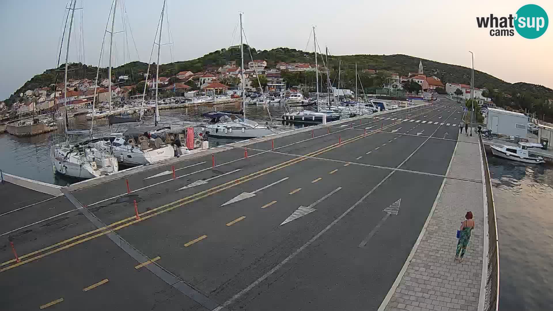 Dalmatien Tkon Fähre – Webcams Kroatien
