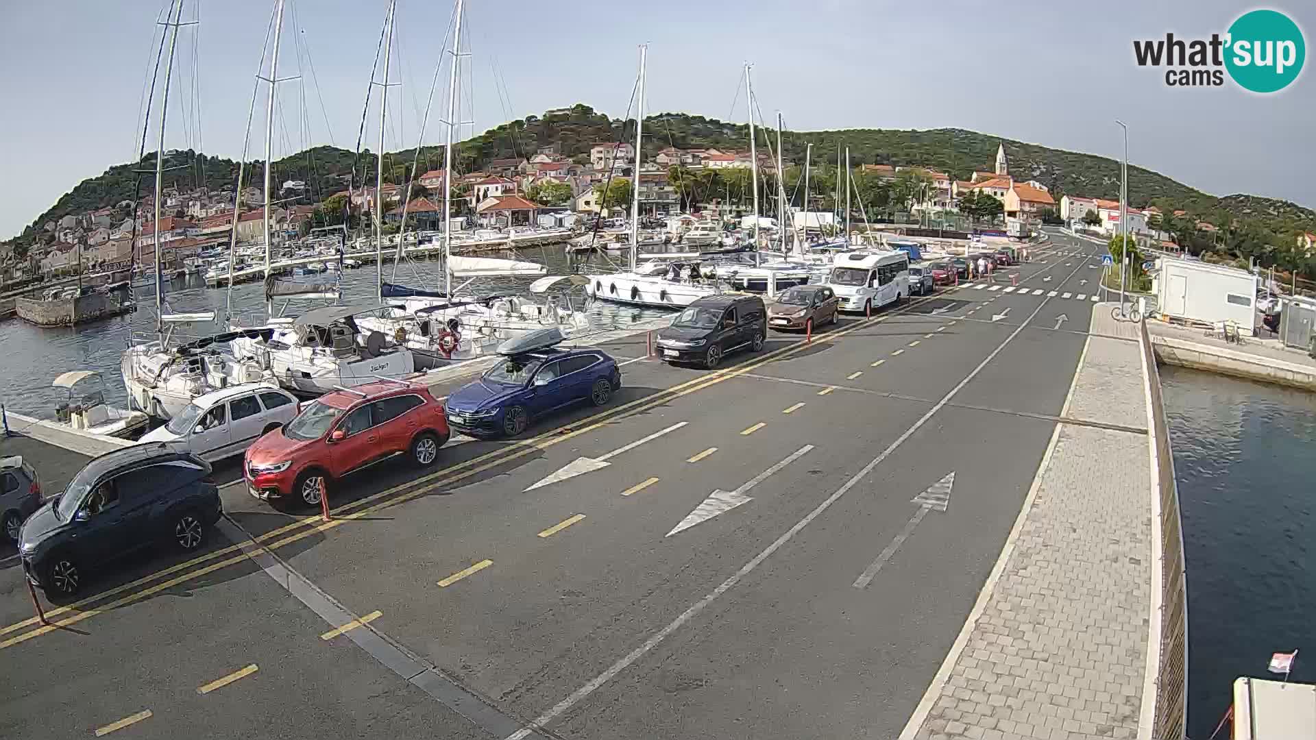 Dalmatia Tkon Ferry – webcams Croatia