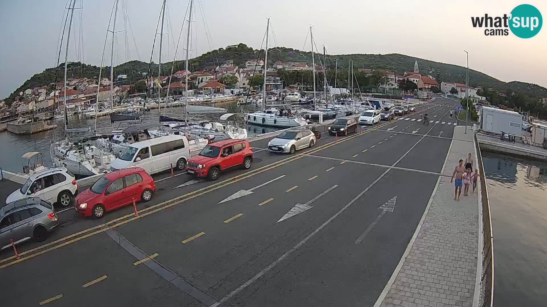 Dalmacia Tkon Transportar- webcams Croacia