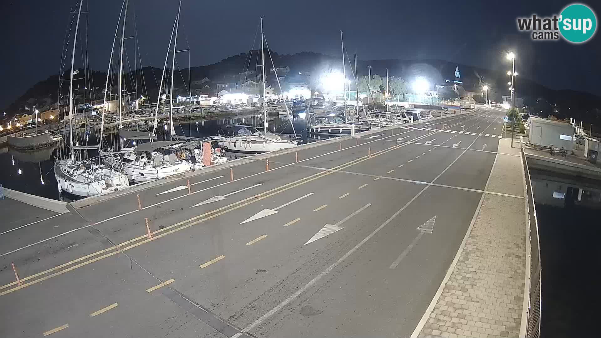 Dalmacia Tkon Transportar- webcams Croacia
