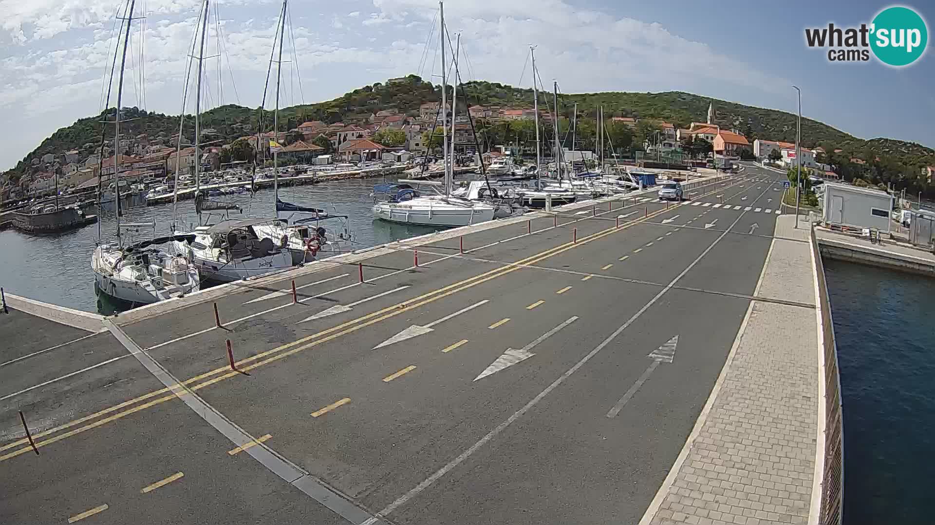 Dalmazia traghetto Tkon – webcam Croazia