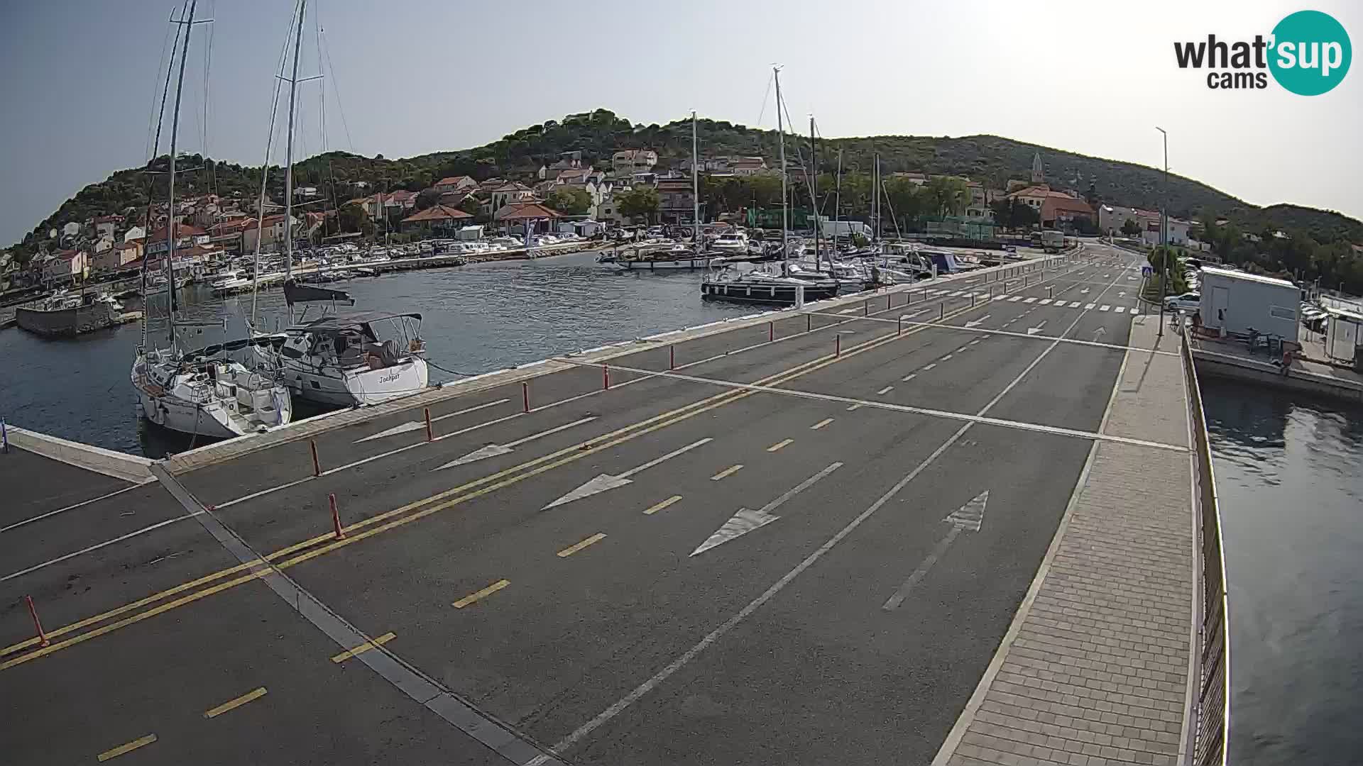 Dalmatien Tkon Fähre – Webcams Kroatien