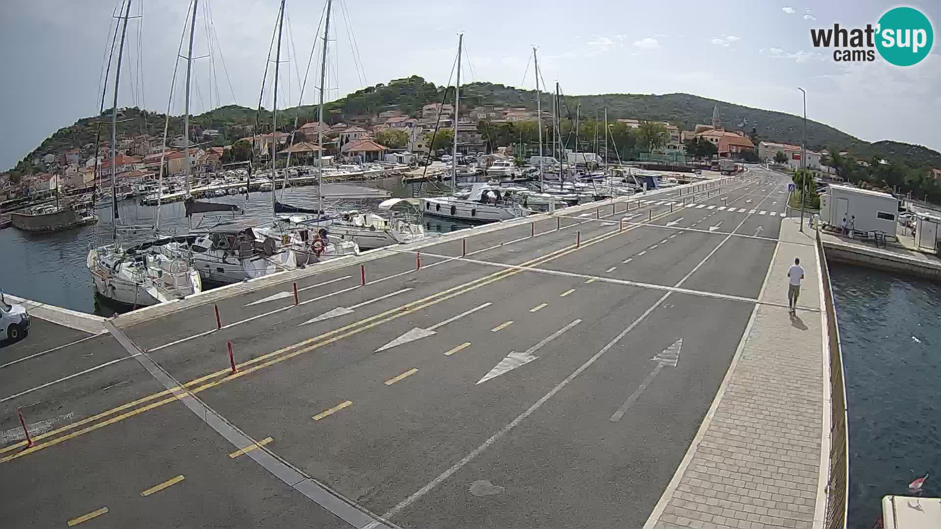Dalmatia Tkon Ferry – webcams Croatia