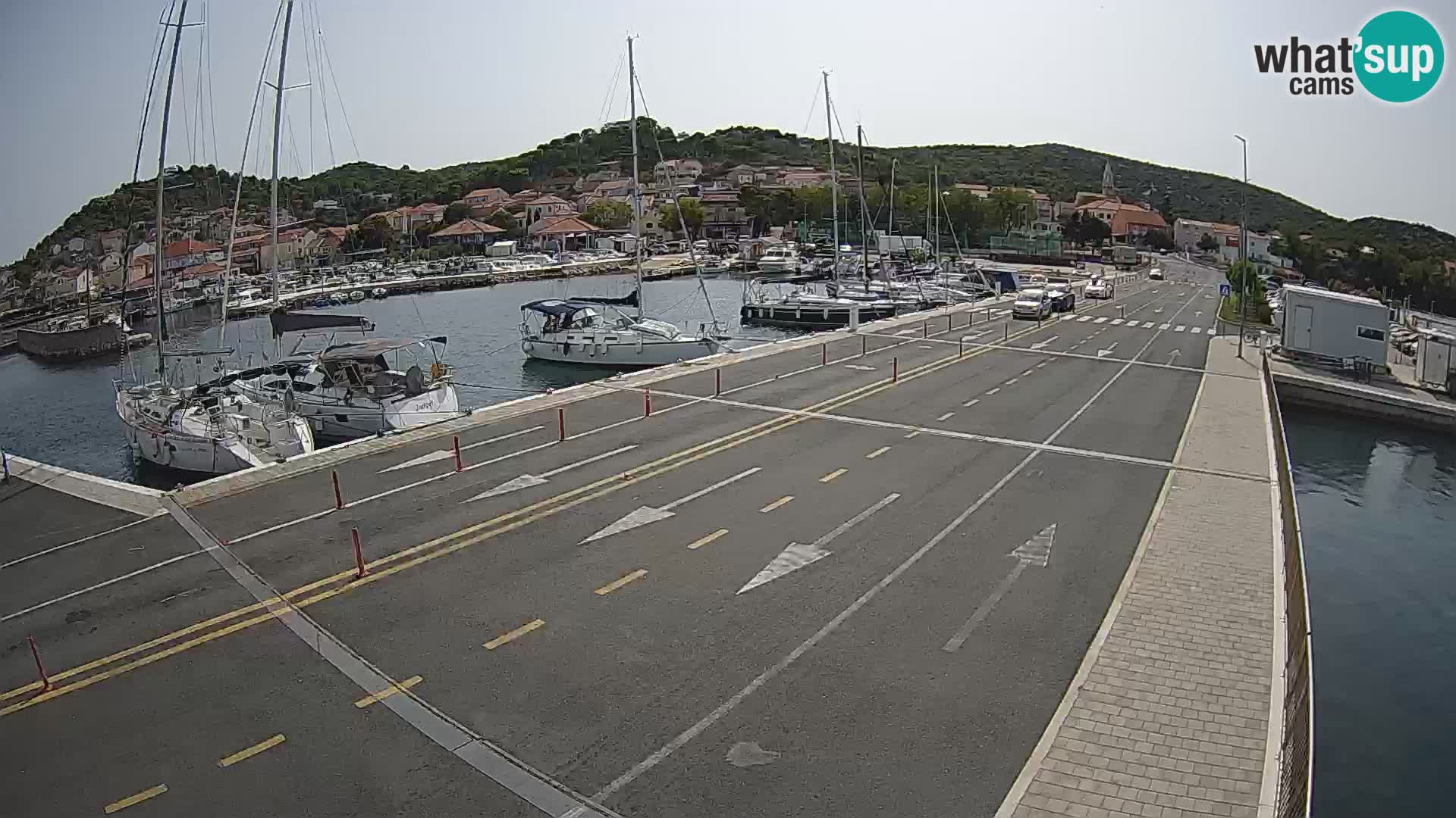 Dalmatia Tkon Ferry – webcams Croatia