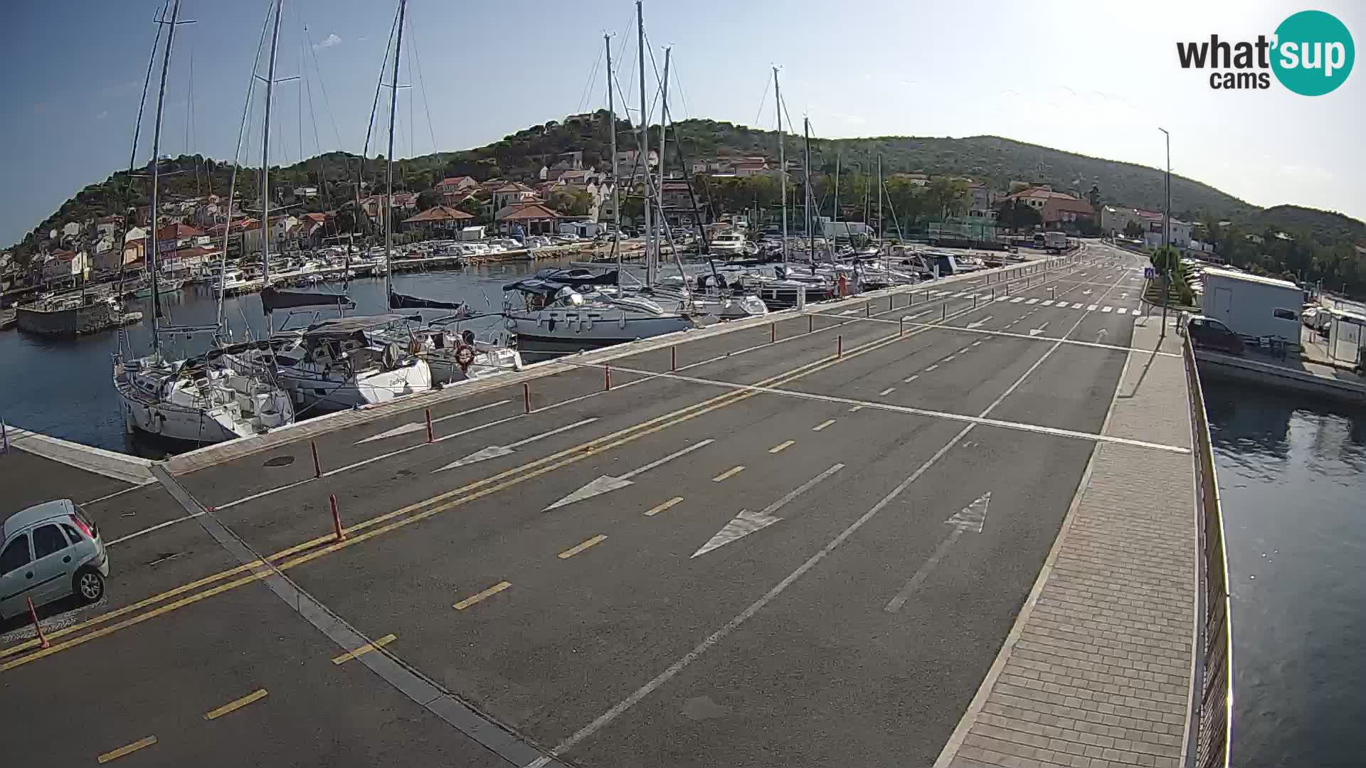 Dalmazia traghetto Tkon – webcam Croazia