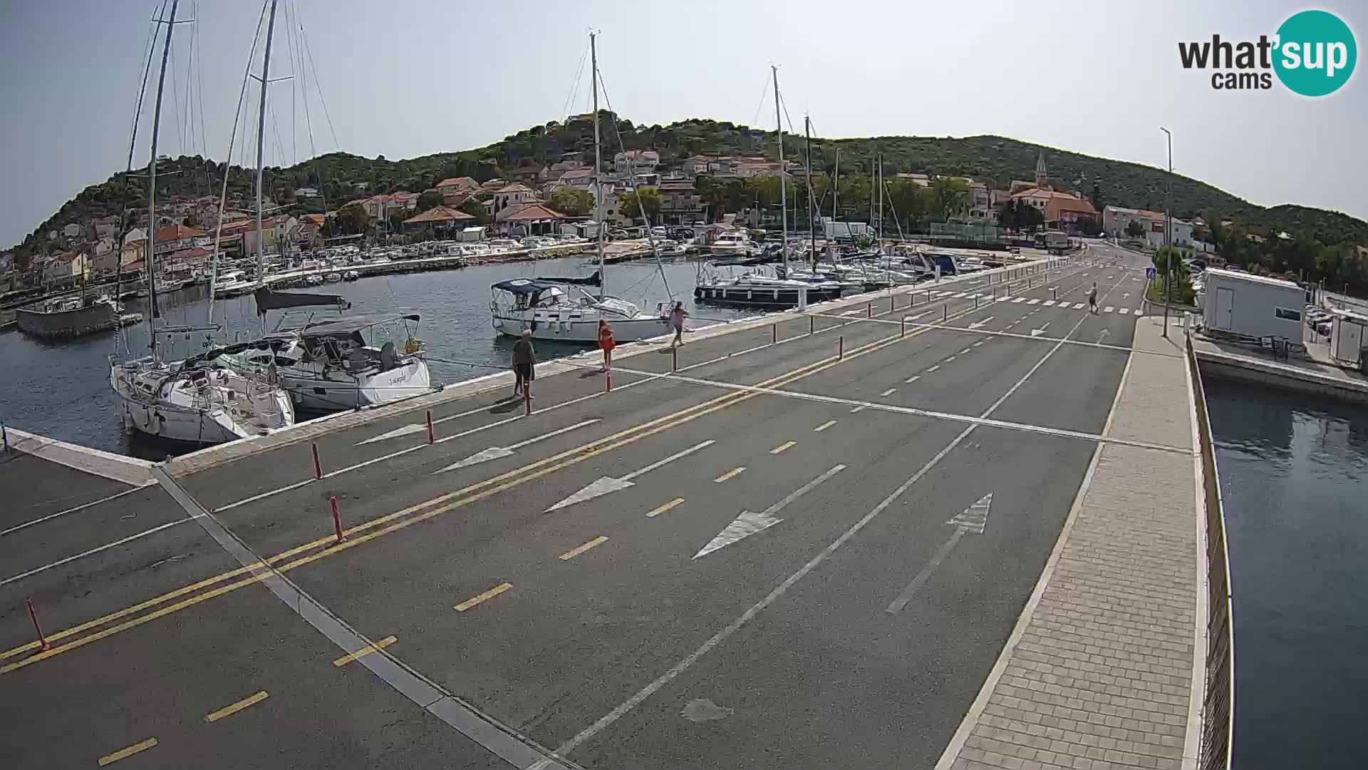 Dalmatien Tkon Fähre – Webcams Kroatien
