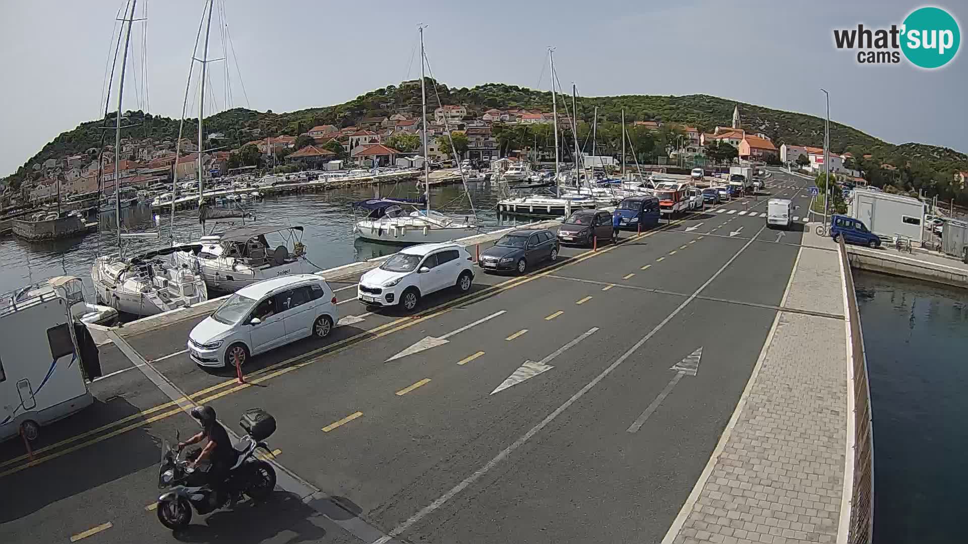 Dalmazia traghetto Tkon – webcam Croazia