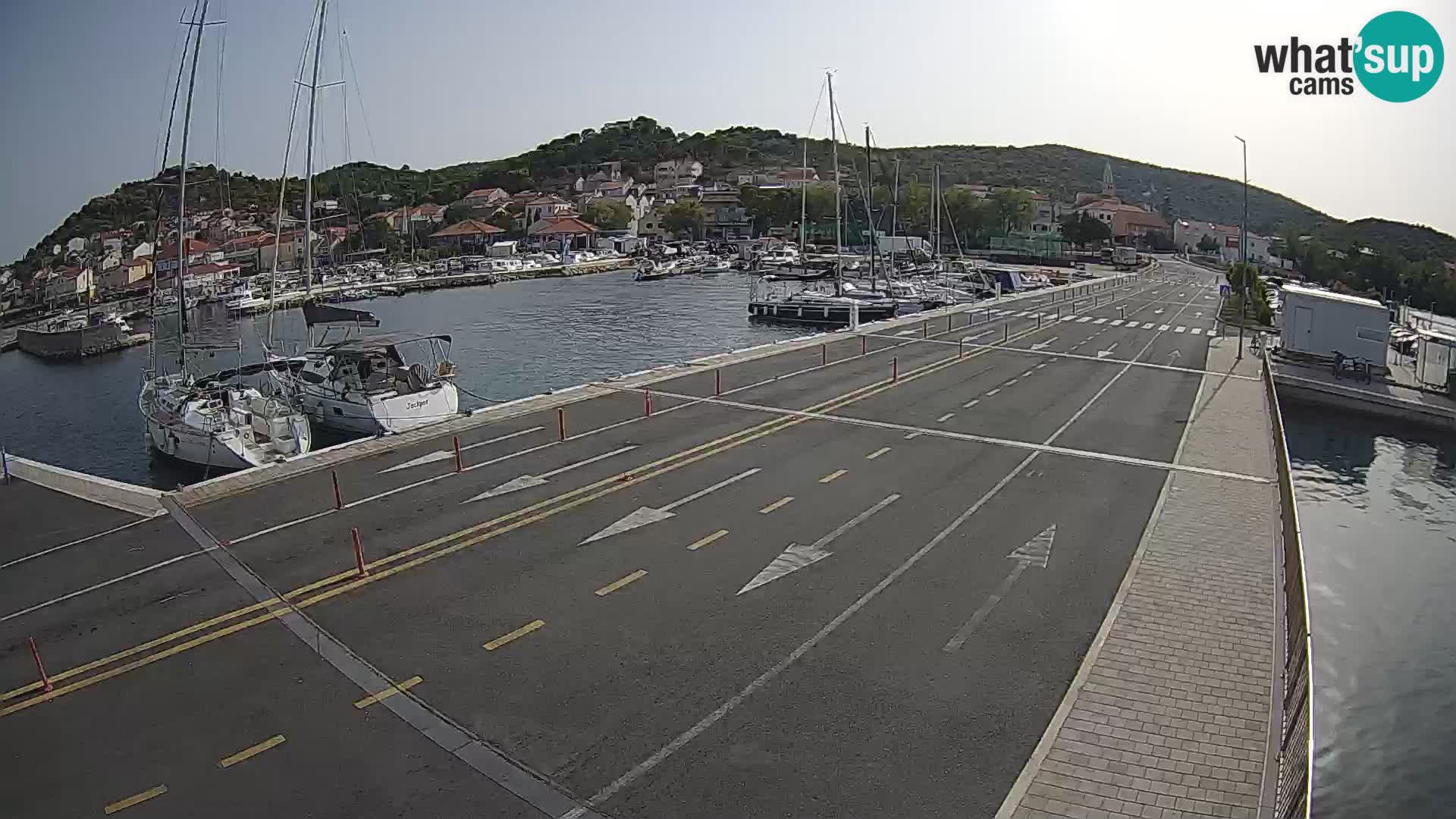 Dalmazia traghetto Tkon – webcam Croazia