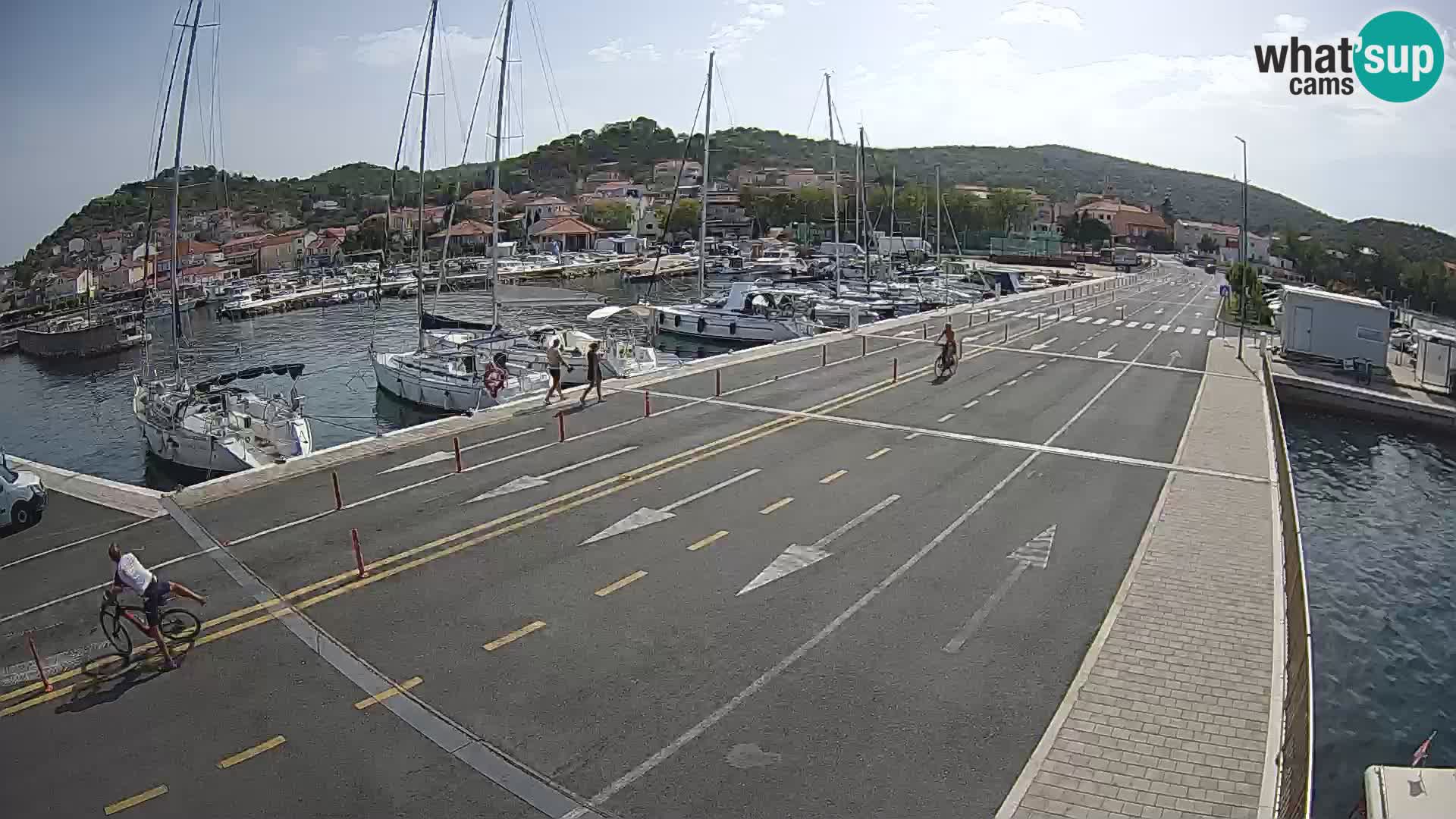 Dalmatia Tkon Ferry – webcams Croatia