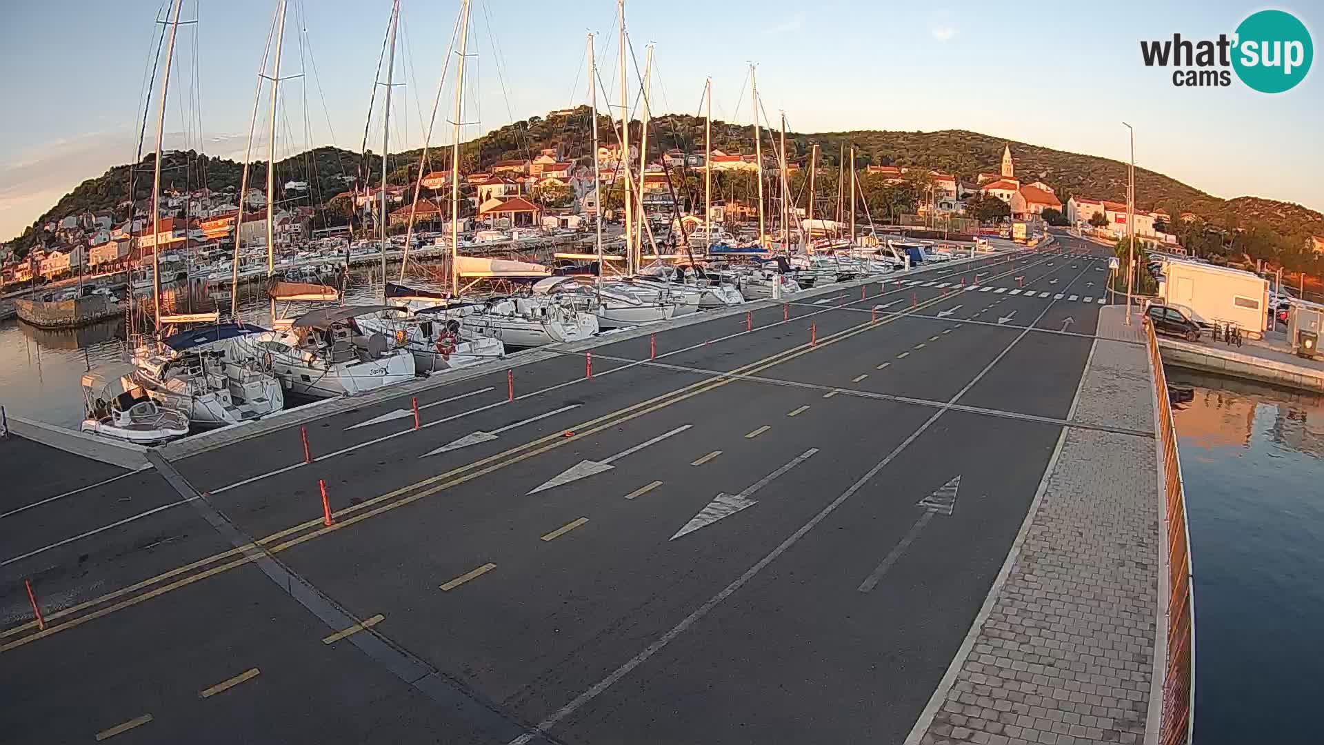 Dalmazia traghetto Tkon – webcam Croazia
