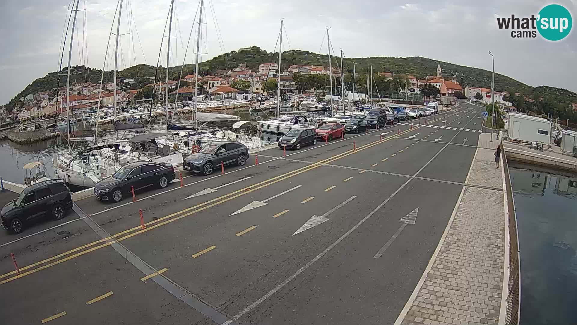 Dalmatia Tkon Ferry – webcams Croatia