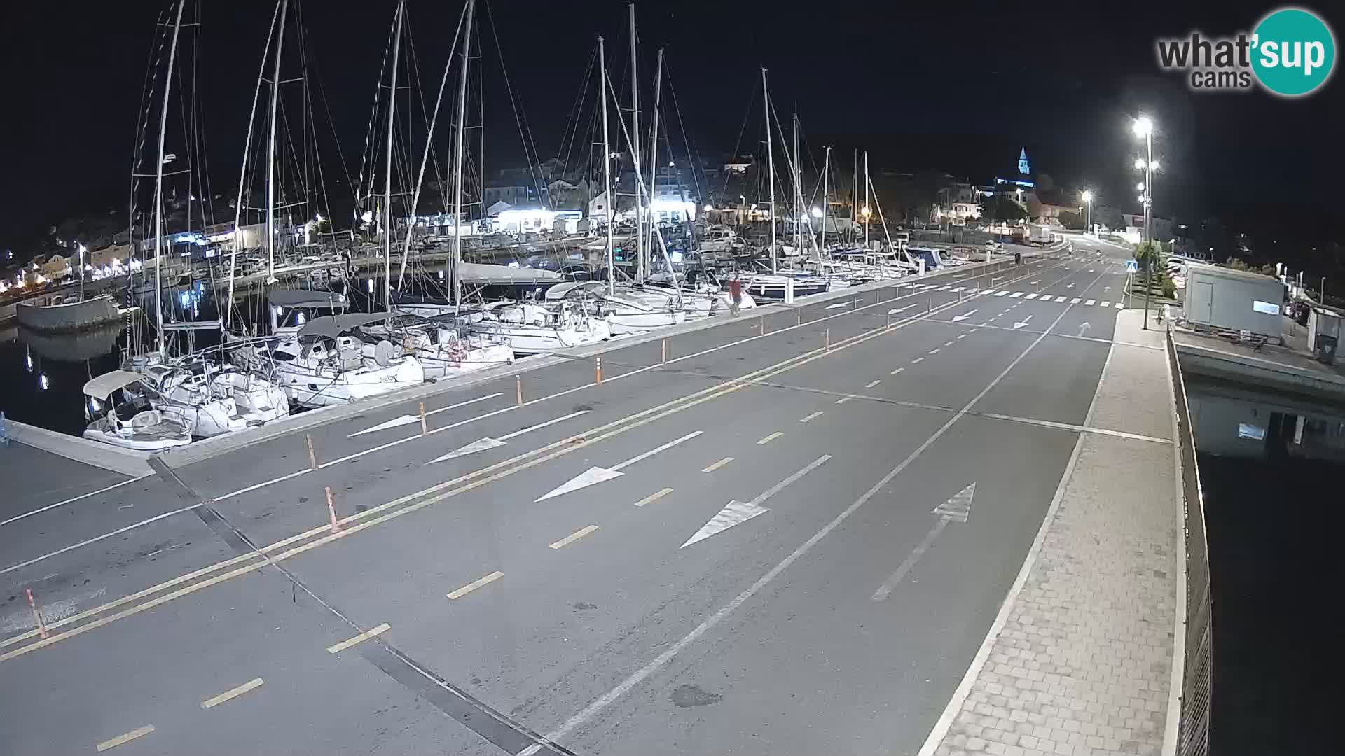 Dalmacia Tkon Transportar- webcams Croacia