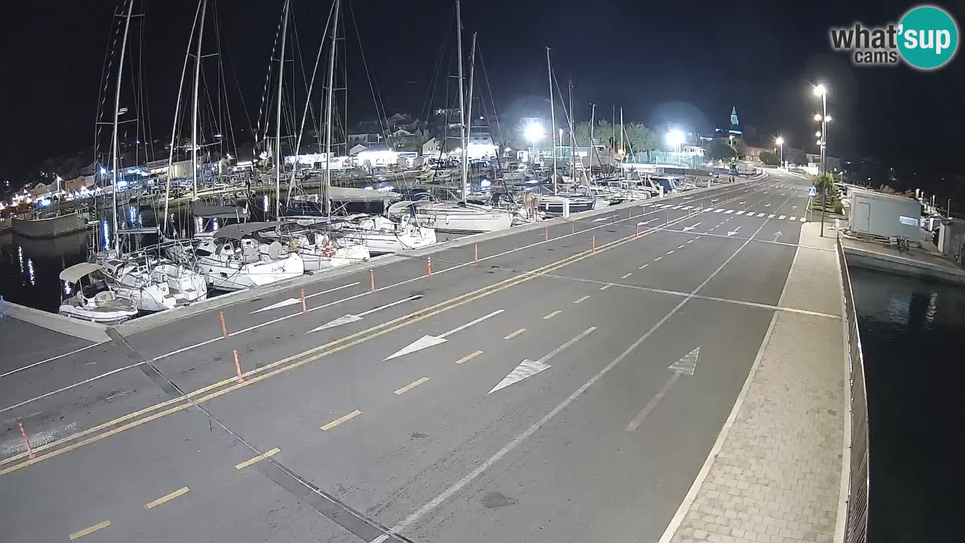 Dalmacia Tkon Transportar- webcams Croacia