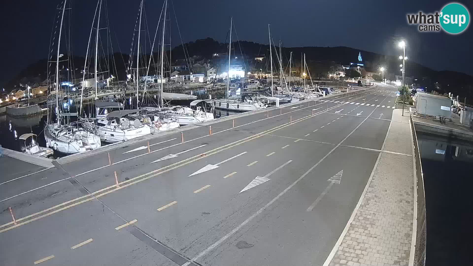 Dalmacia Tkon Transportar- webcams Croacia