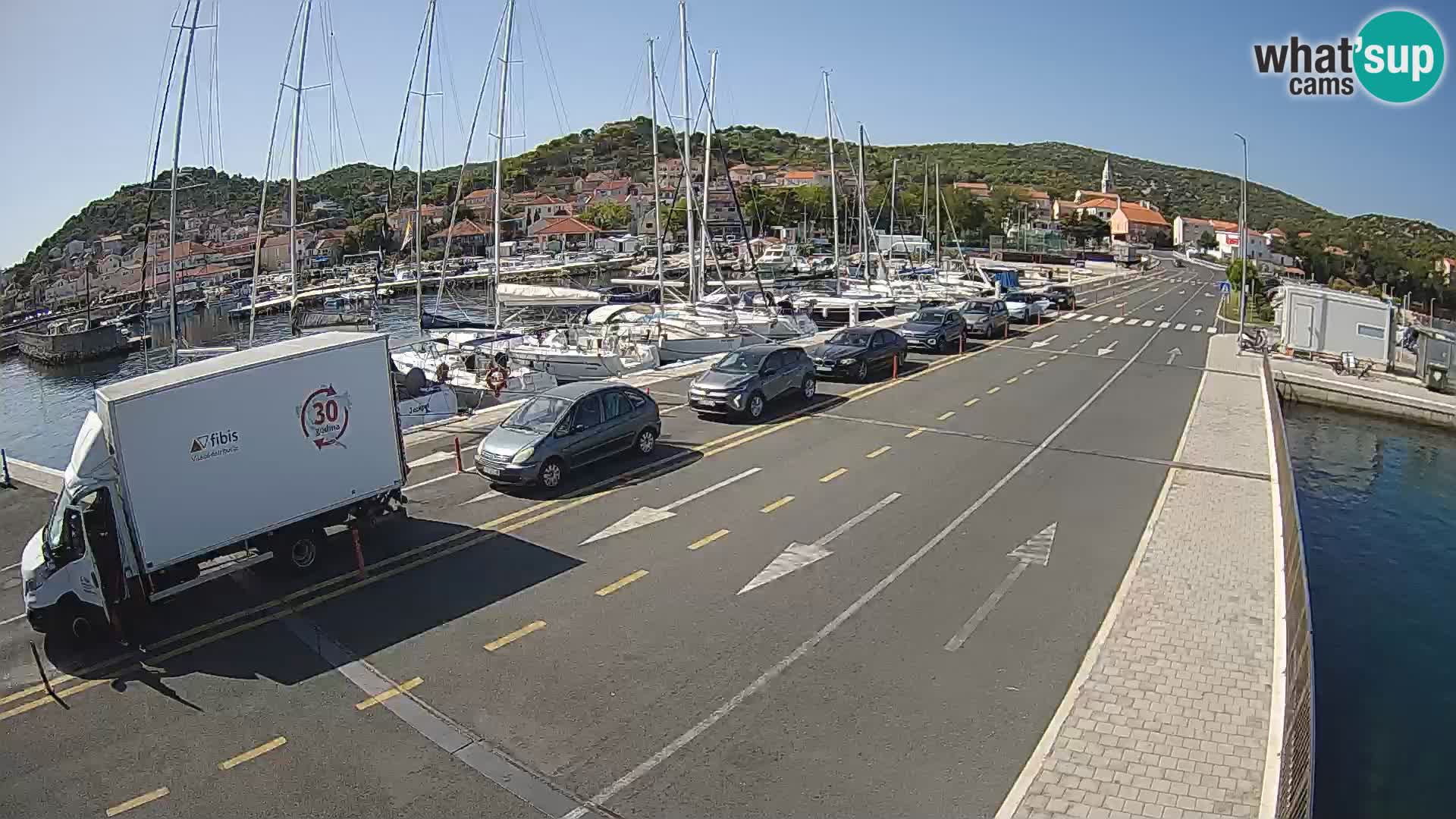 Dalmazia traghetto Tkon – webcam Croazia