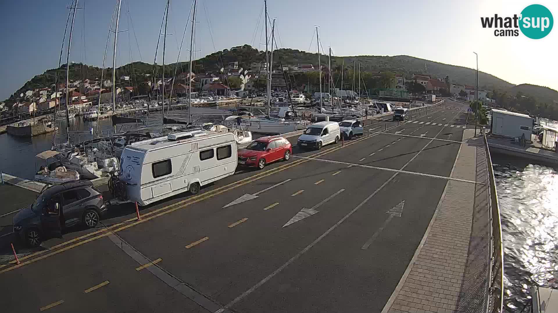 Dalmatien Tkon Fähre – Webcams Kroatien