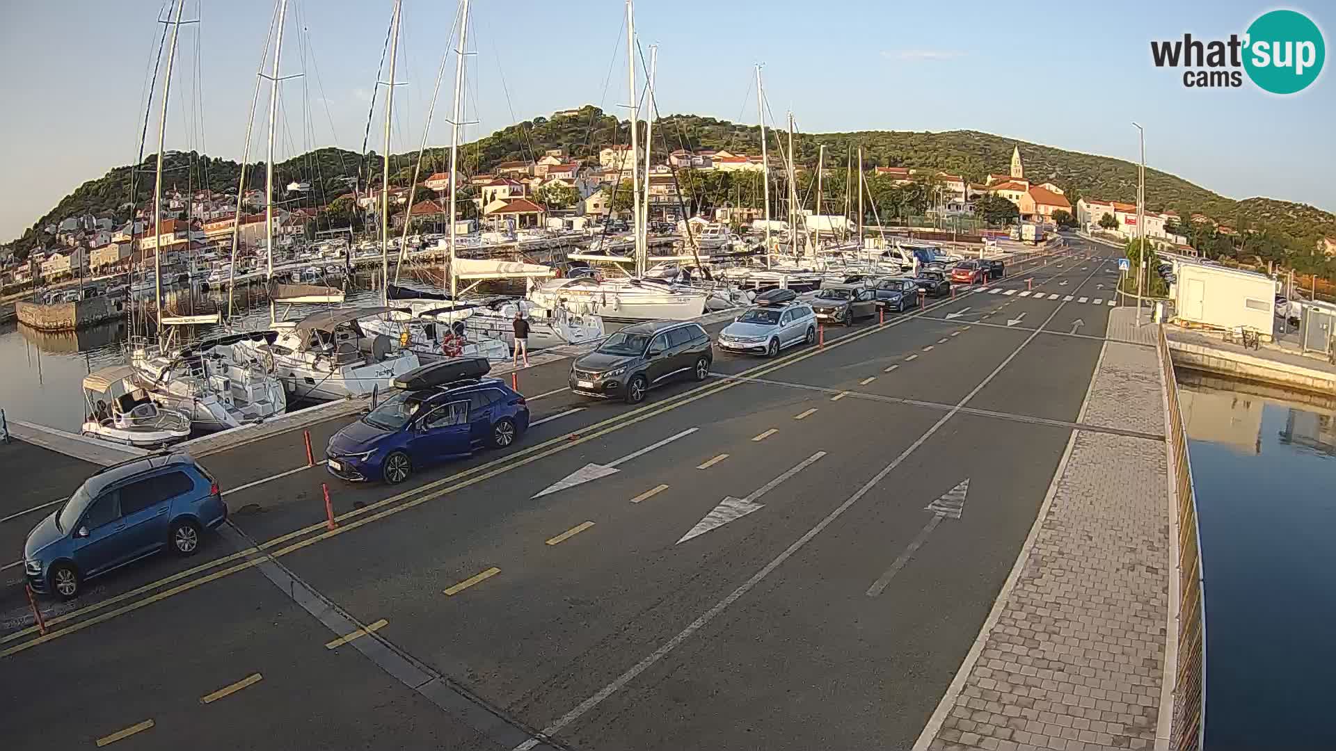 Dalmazia traghetto Tkon – webcam Croazia