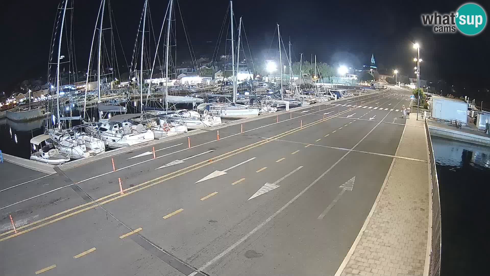 Dalmatia Tkon Ferry – webcams Croatia