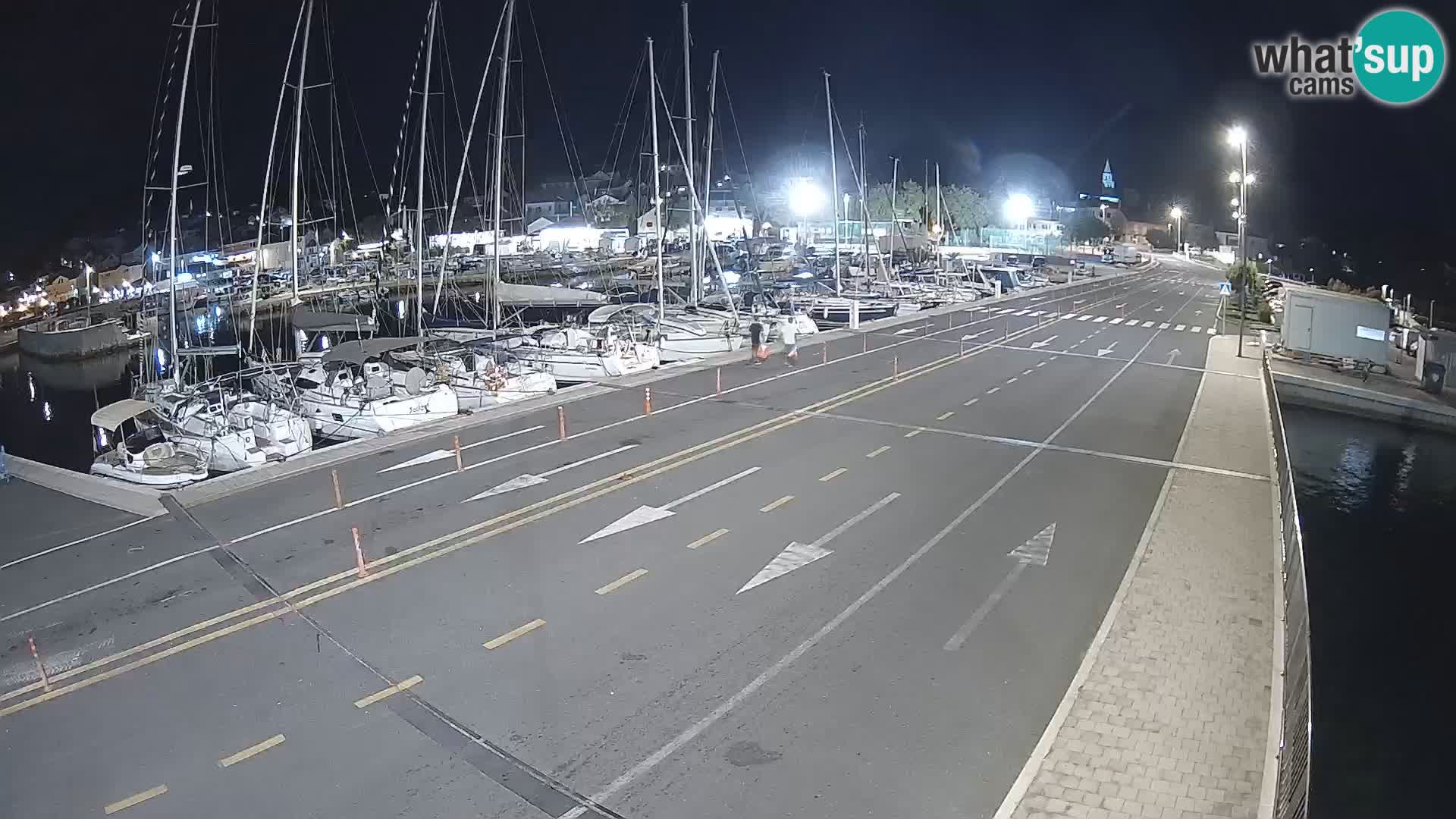 Dalmacia Tkon Transportar- webcams Croacia